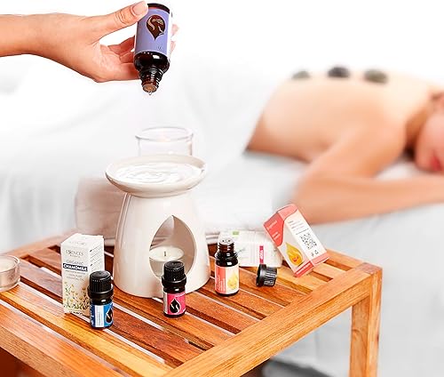 Miniatura 6 de Set "Sweet Dreams" - Aceites esenciales orgánicos  Lavanda (0.3 fl oz) + Manzanilla romana (0.2 fl oz) + Melisa real (0.2 fl oz)  100% puro y