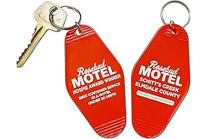 Schitt’s Creek Rosebud Motel Keychain