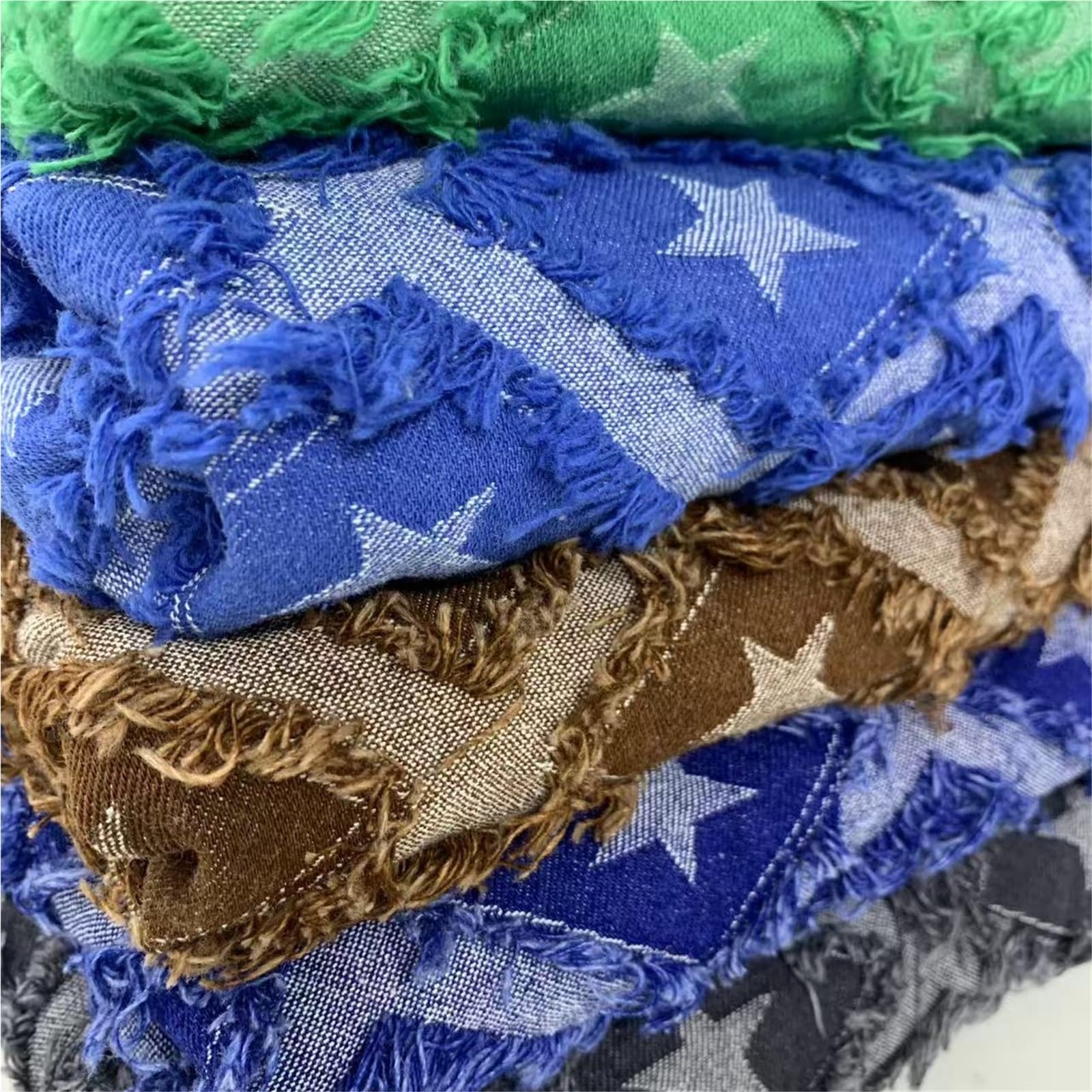 Tessuto di cotone denim spandex poliestere