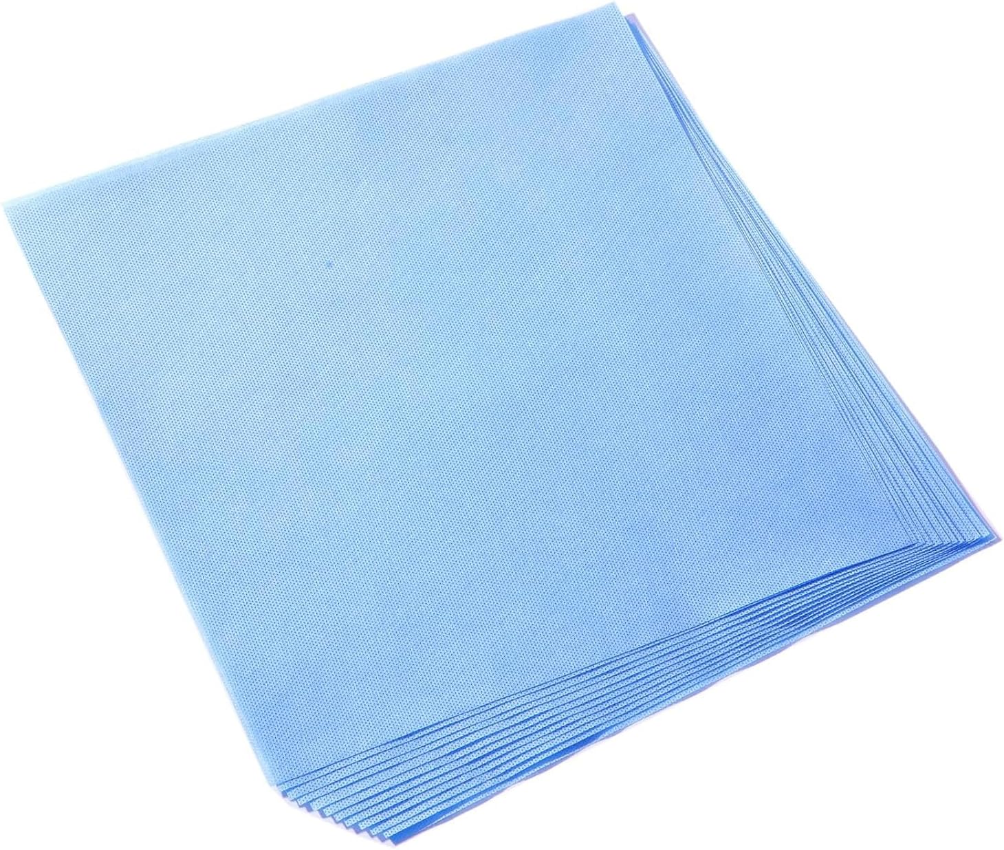 Autoclave CSR Sterilization Wrap Sheet 100 x 100 cm, Blue Non-Sterile Pads, SMMS Non-Woven,Sterilization with Steam & EO - 20 Pcs