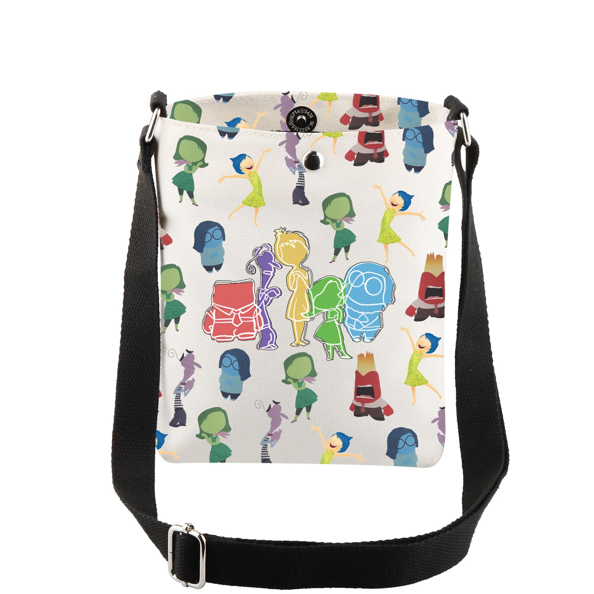 CMNIM Cartoon Character Gift Movie Feelings Characters Tote Bag Faces Merch Handbags