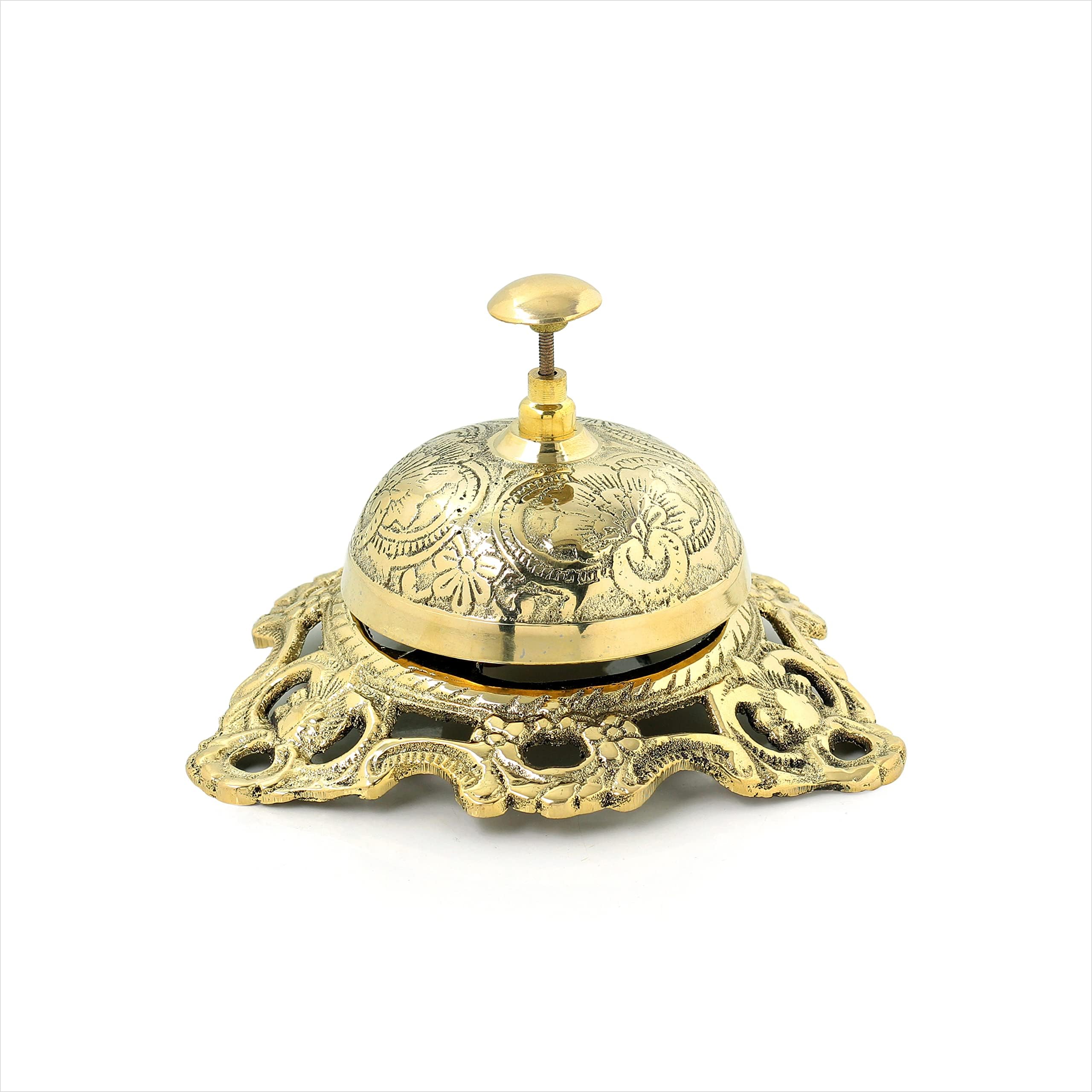 Amazon.com: Solid Brass Victorian Style Service Desk Bell : Office Products