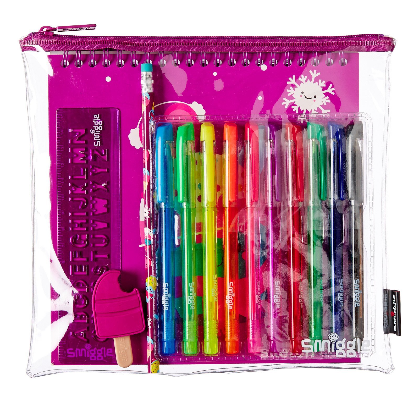 Amazon.co.jp: (スミグル) smiggle 蛍光ペン＆スケッチブック他 お