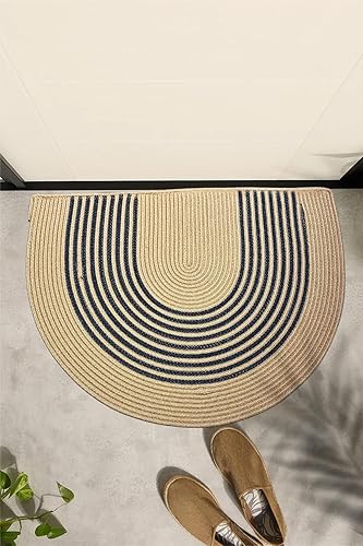Miniatura 2 de Tly Home-D Style - Tapete de yute de 19.6 x 31.50 pulgadas, tapete de yute natural, tapete de baño para puerta delantera, tapete de baño, tapete