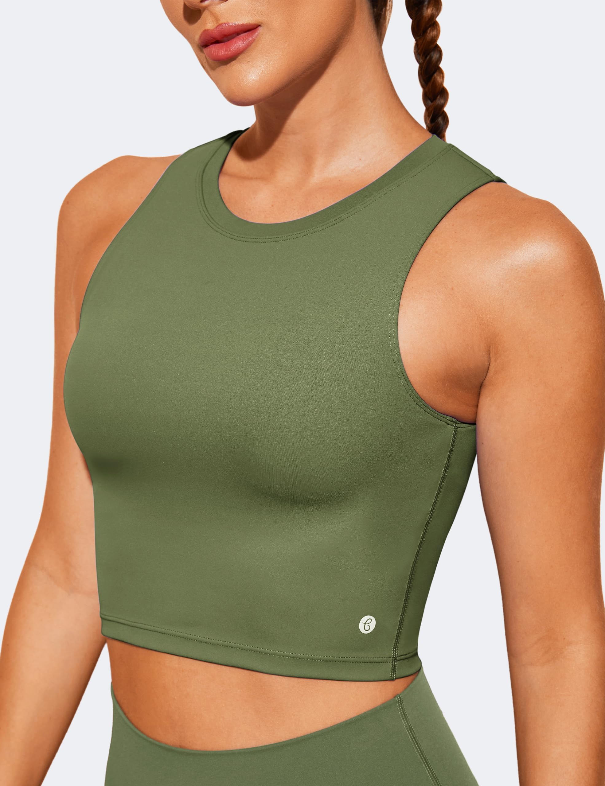BAYDI Nudi Reggiseno sportivo da donna senza buegel Bustier rimovibile Crop Top Top Top Alta Chiusura Yoga Fitness Soft Bra