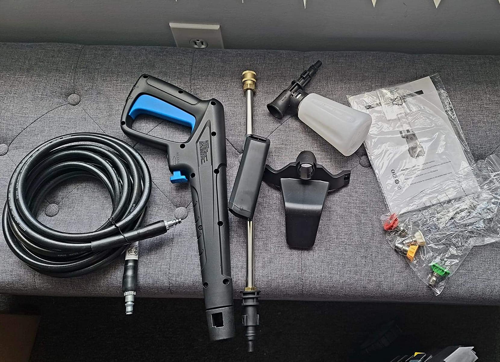 27/mo Finance Electric Power Washers 3500 PSI + 2.6 GPM High Pressure Washer Electric