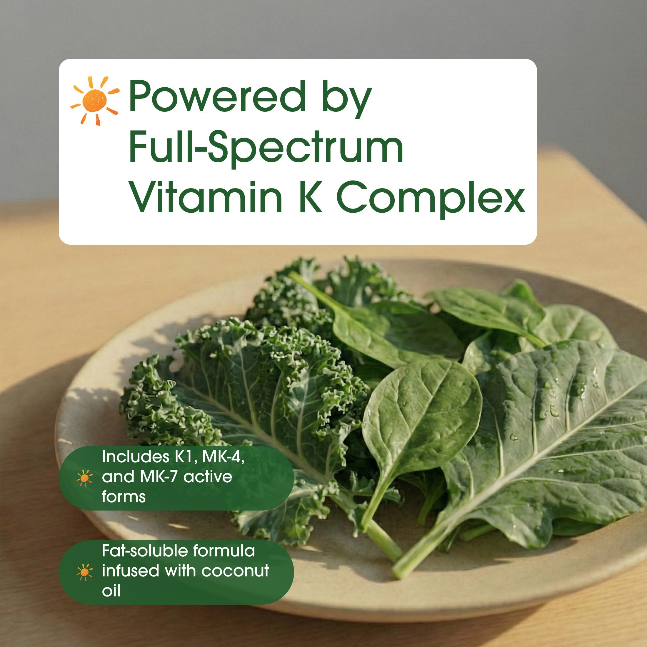 NatureBell Vitamin K Complex 2,600mcg, 300 Softgels — Amazon image 6