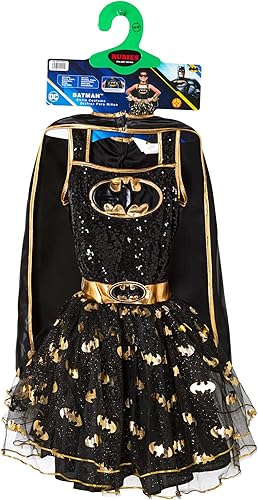 Miniatura 5 de Rubie's Girl's DC Batgirl Tutu Dress with Cape and Mask