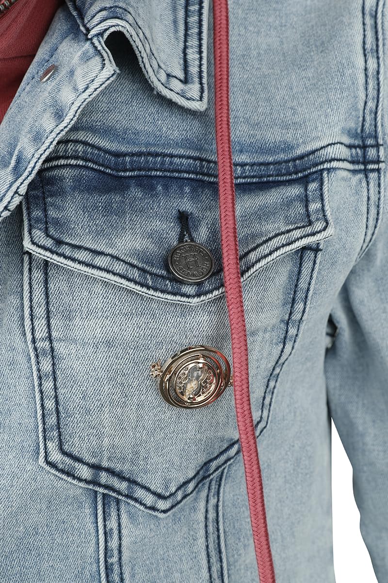 Harry Potter Hermine Frauen Jeansjacke washed denim