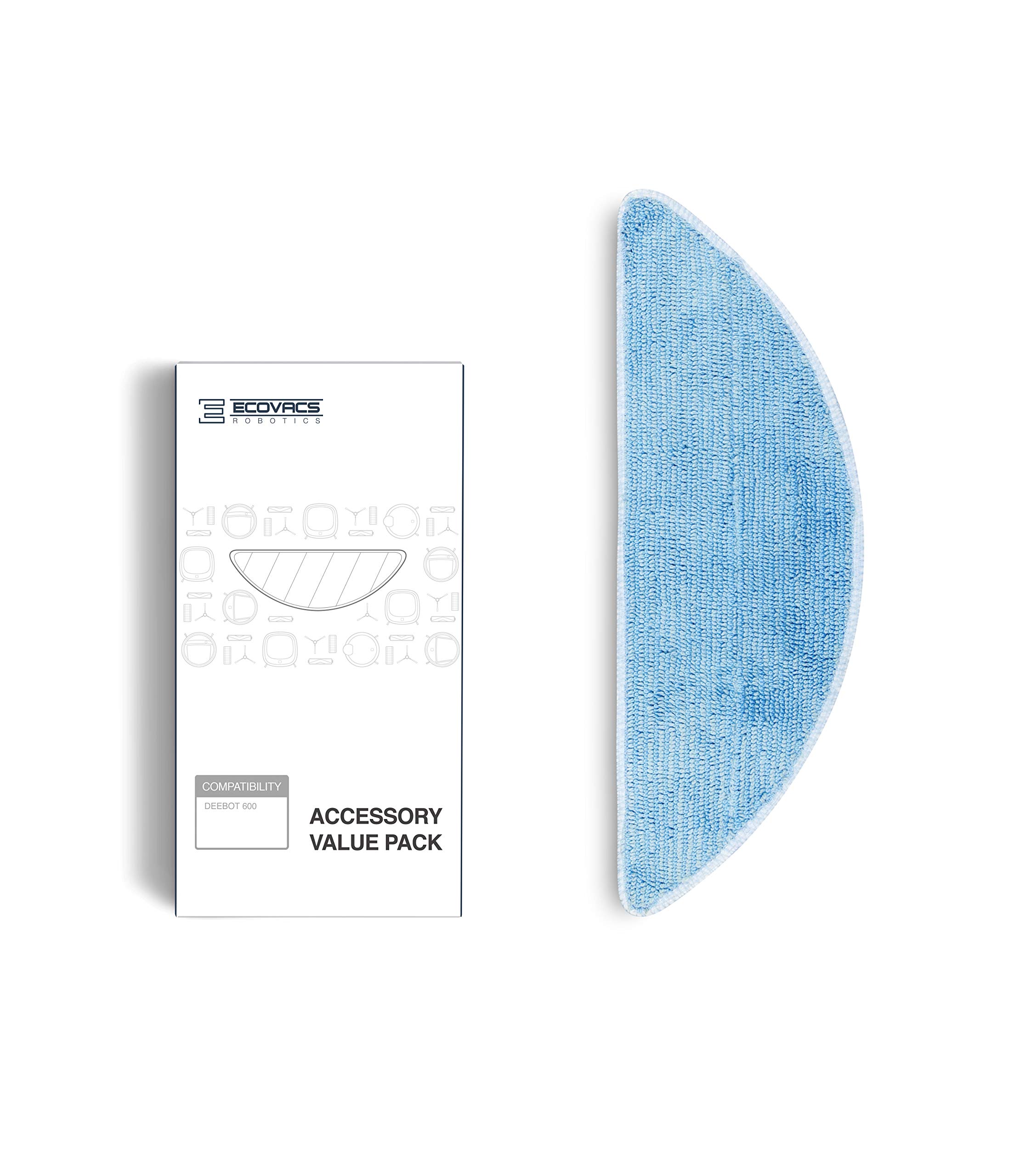 ECOVACSD-CC3D cleaning cloths, White