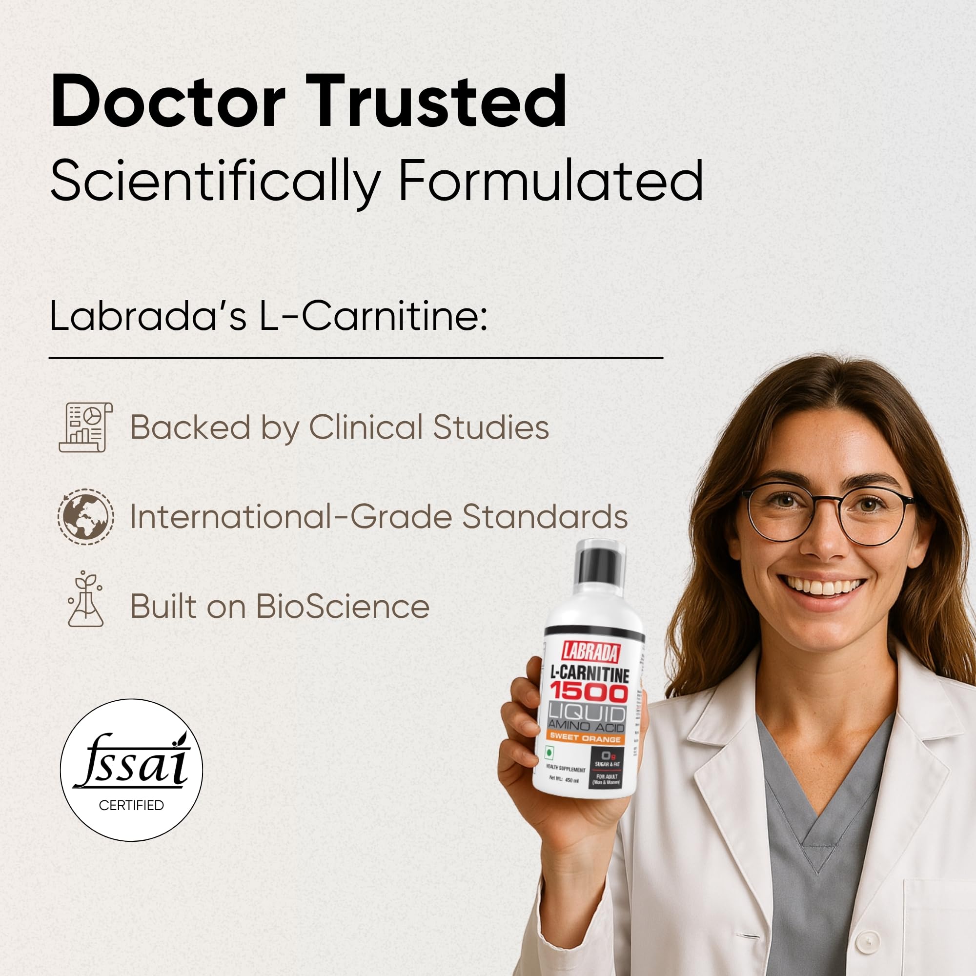 Labrada L-Carnitine 450 Ml |1500 Mg Liquid Amino Acid With 0 G Sugar — Amazon image 8