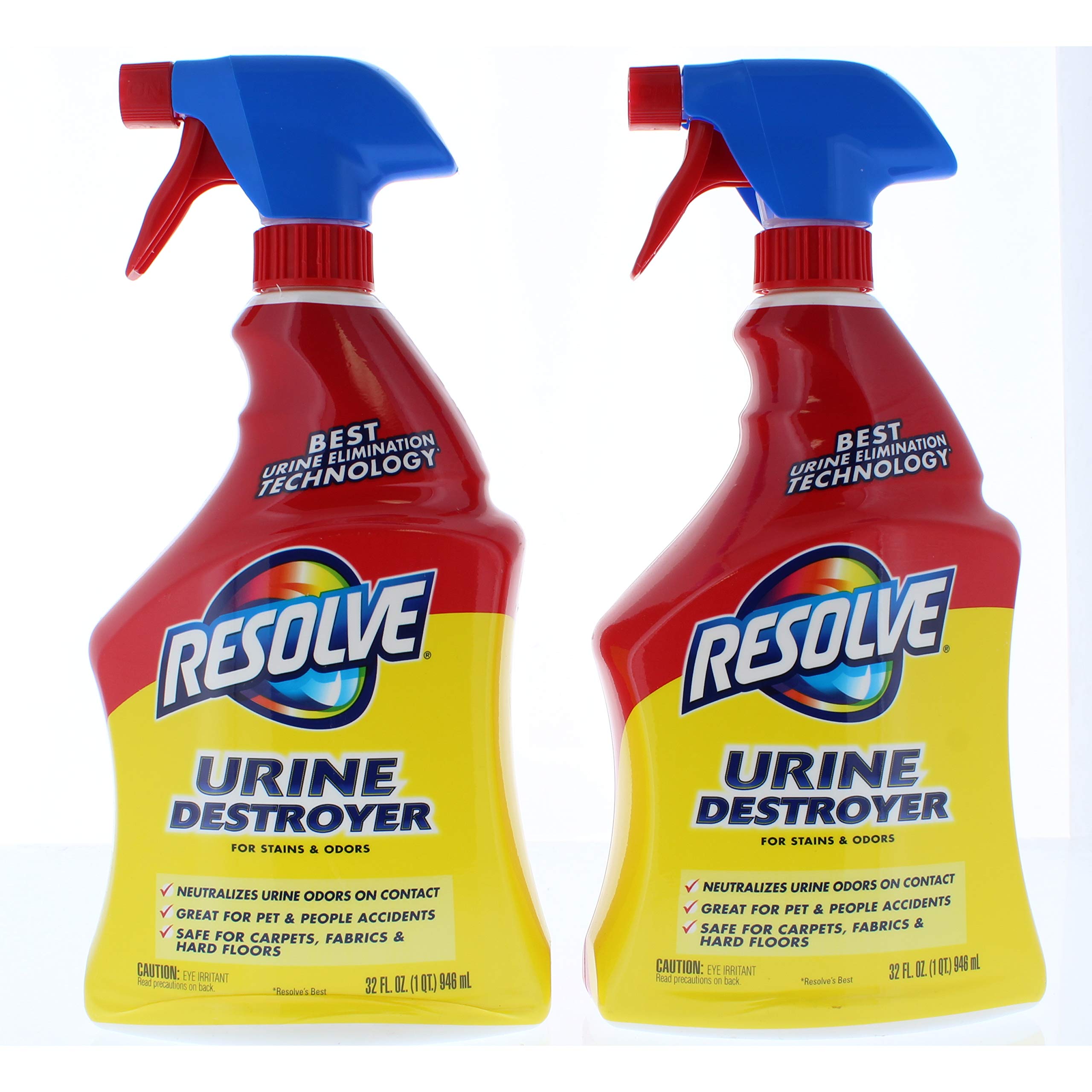 Buy 2 Pk. Resolve Urine Destroyer Spray Stain & Odor Remover, 32 Fluid
