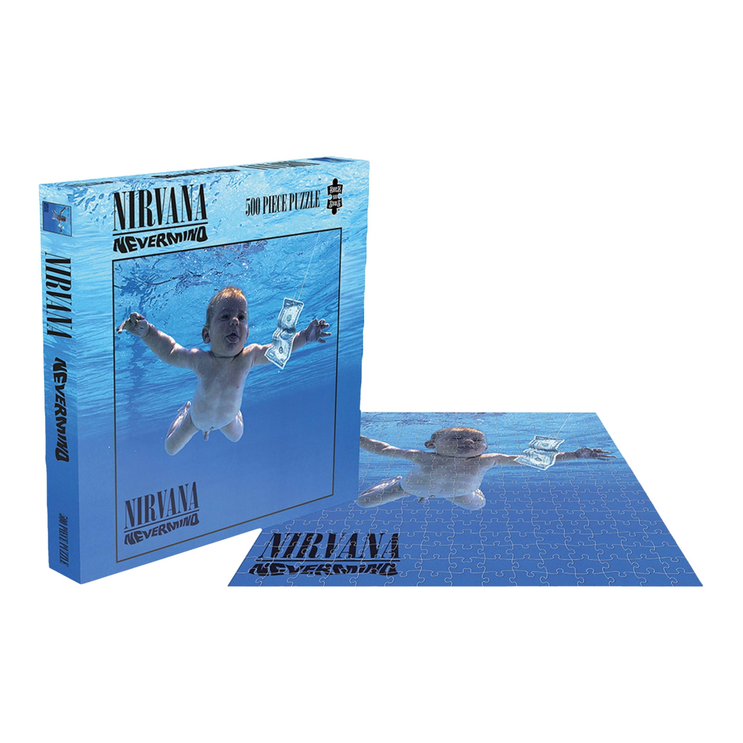 Amazon.com: Nirvana Nevermind (500 Piece Jigsaw Puzzle