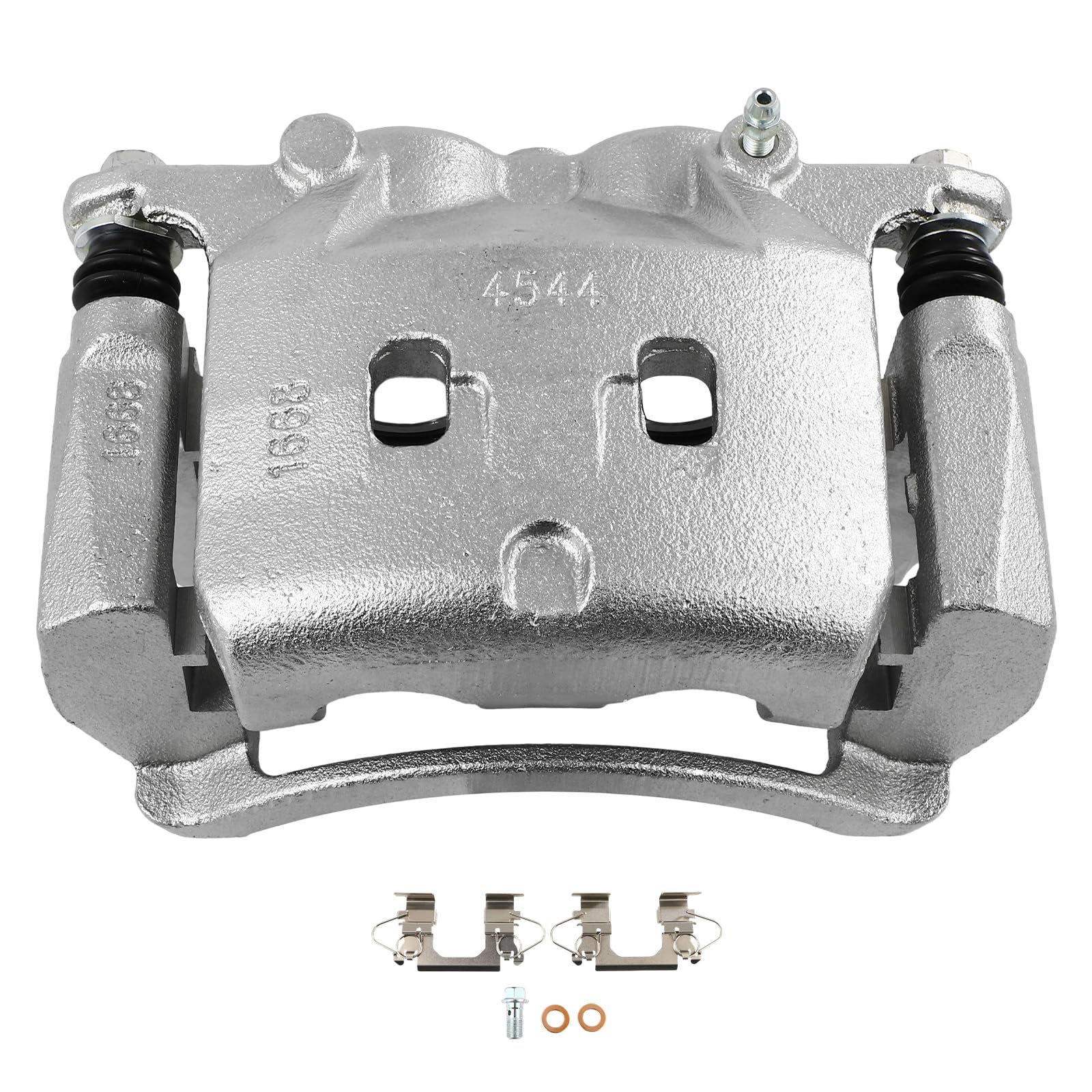 SCITOO 19B7146 Front Left Disc Brake Caliper w/Bracket Fit For INFINITI For Q50 2014-2018,For Nissan For Rogue 2014-2018,For Nissan For X-Trail 2014-2015, Double Pistons