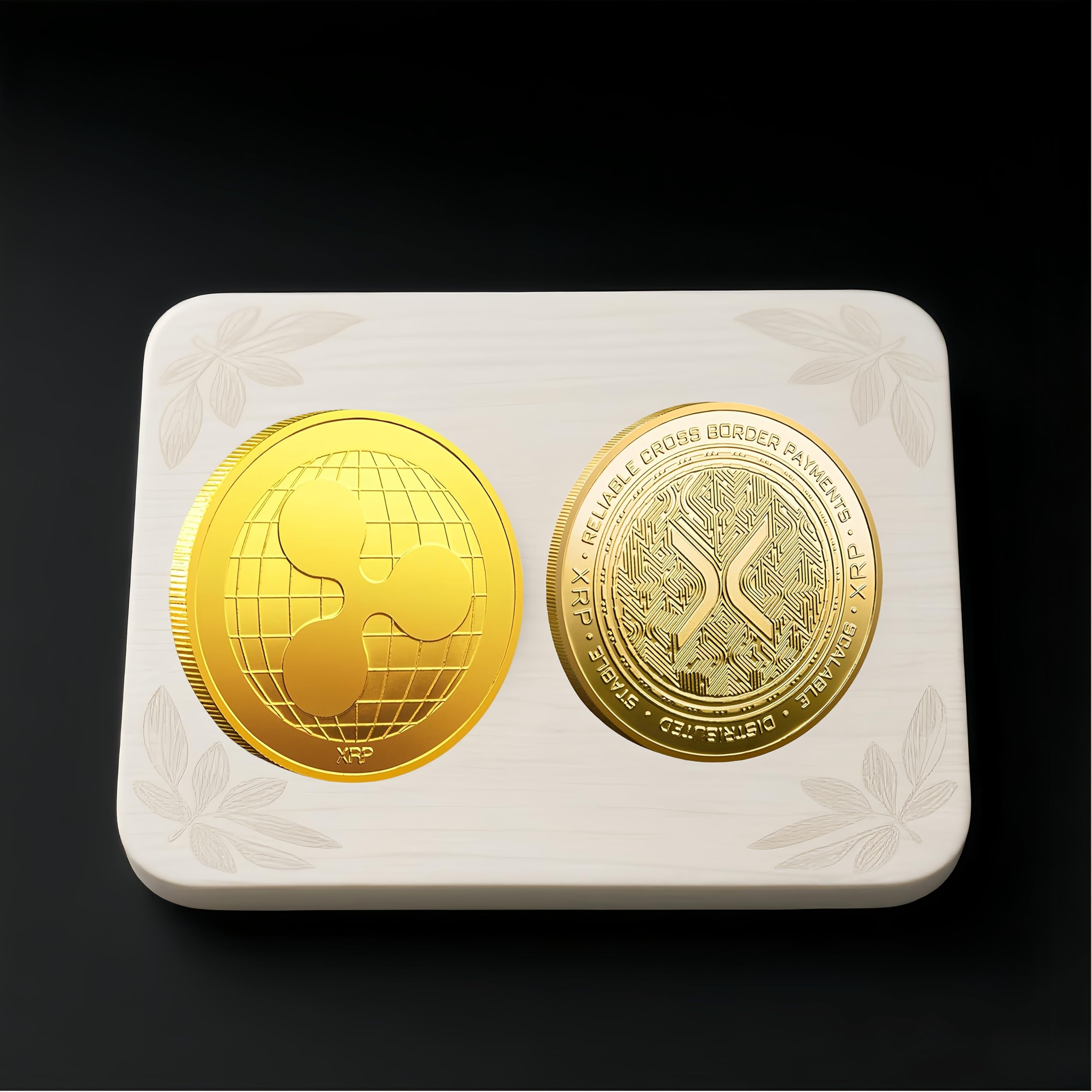 Amazon.com: Gold-Plated Ripple XRP Coin – XRP Ripple Physical Crypto Coin –  Commemorative Cryptocurrency Collectible – Hobby Gift for Crypto  Enthusiasts (XRP1PCS) : Toys & Games