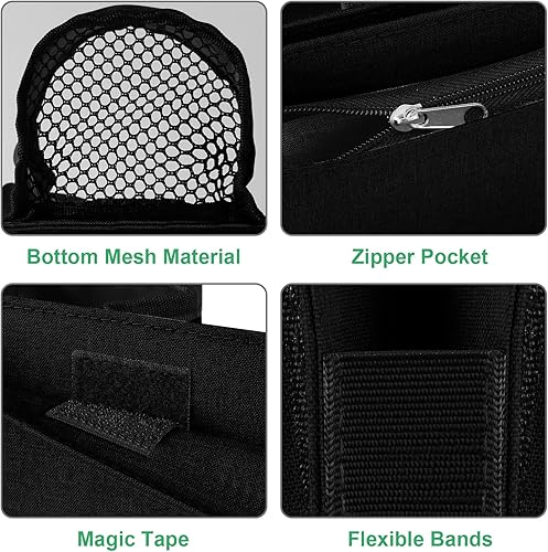 Miniatura 8 de Accmor Portavasos de viaje para equipaje, soporte universal para maleta, manos libres, para bebidas, taza de equipaje, regalos para viajeros,