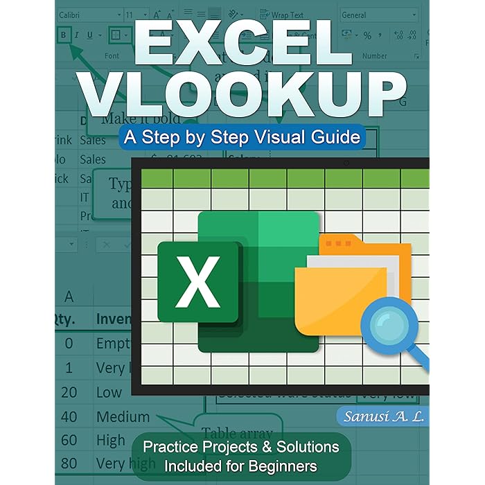 Buy EXCEL VLOOKUP: A Step by Step Visual Guide Online at desertcart Bahamas