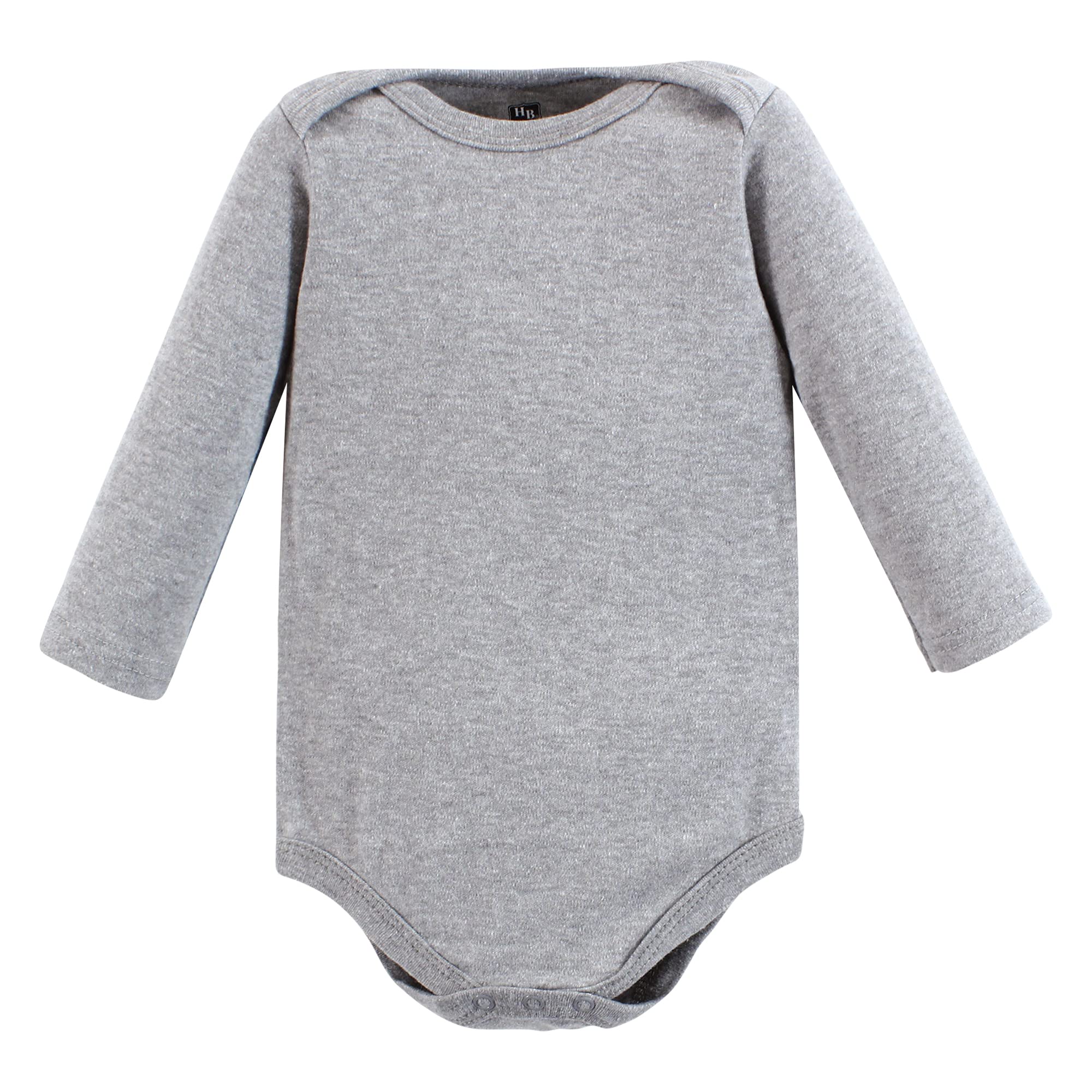 Hudson Baby Unisex dziecięce bawełniane body z długim rękawem