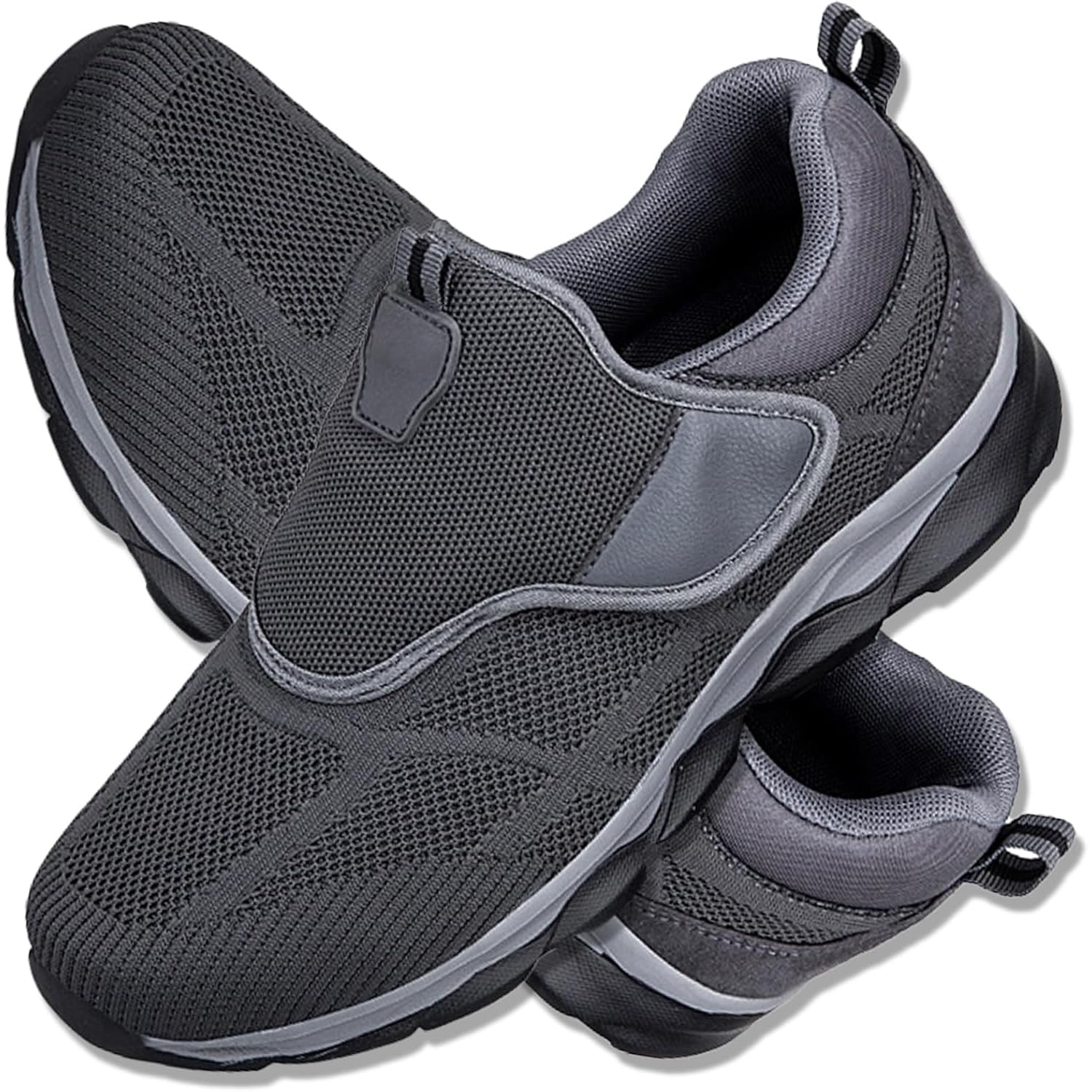 Diabetiker Schuhe Extra Weit Gesundheitsschuhe Walkingschuhe Herren Orthopädische Schuhe Turnschuhe Sneakers Freizeitschuhe Sportschuhe Verbandschuh Für Senioren Geschwollene Füße