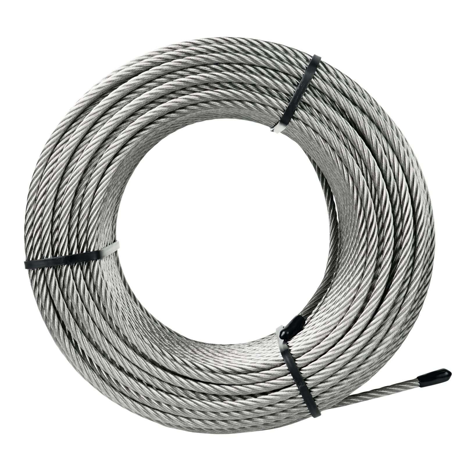 Aoneky 50Ft 7x19 1/8inch Stainless Steel Wire Rope