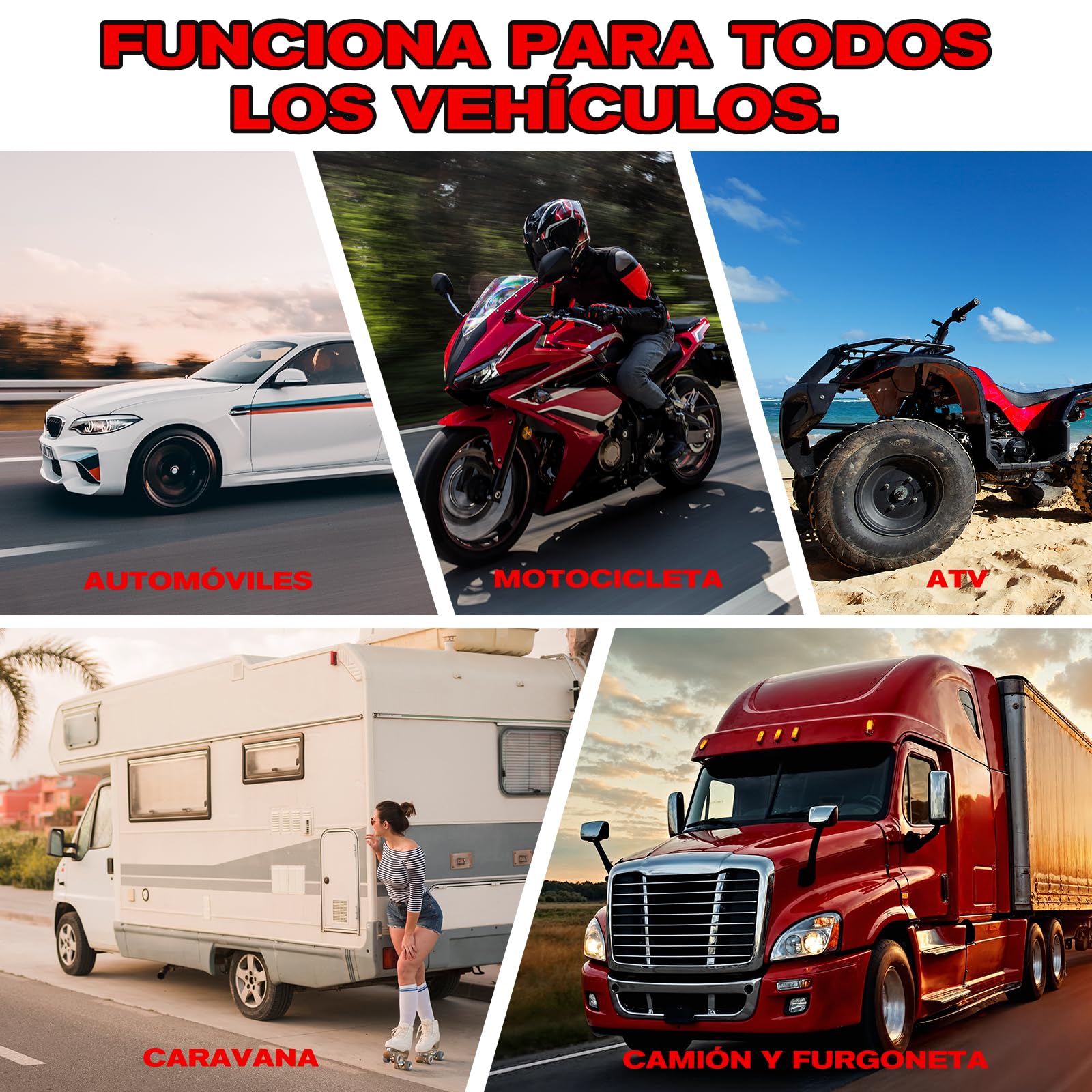 38PCS Kit Repara Pinchazos para Coche y Moto, kit antipinchazos neumático, Mechas y Clavos de gomas, Compacto para Maletero, Solución emergencia, Fácil Uso sin Experiencia - 3