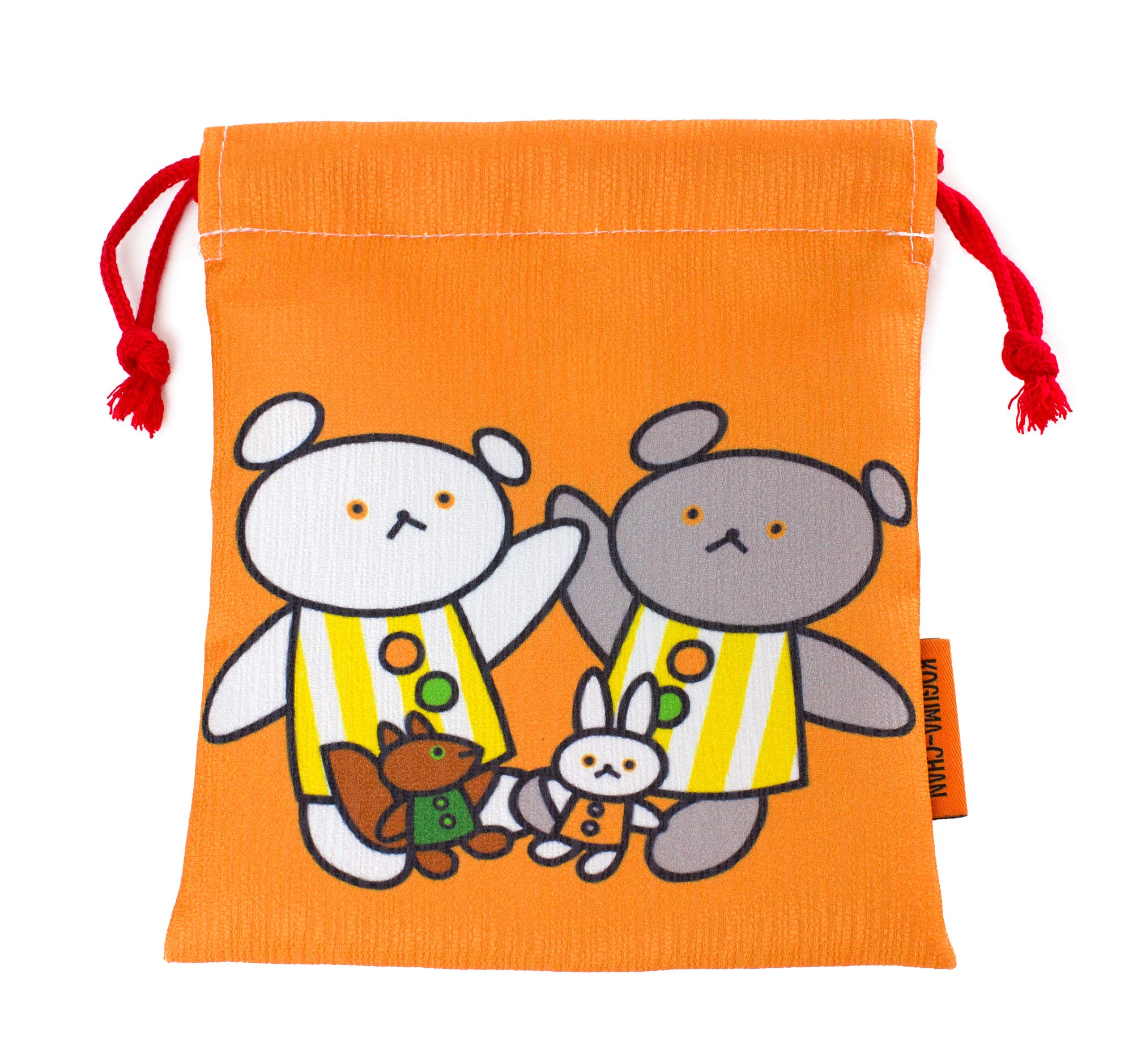 こぐまやん様 Amazon.co.jp: クレーン工房 こぐまちゃん 巾着(小) オレンジ CKKC001