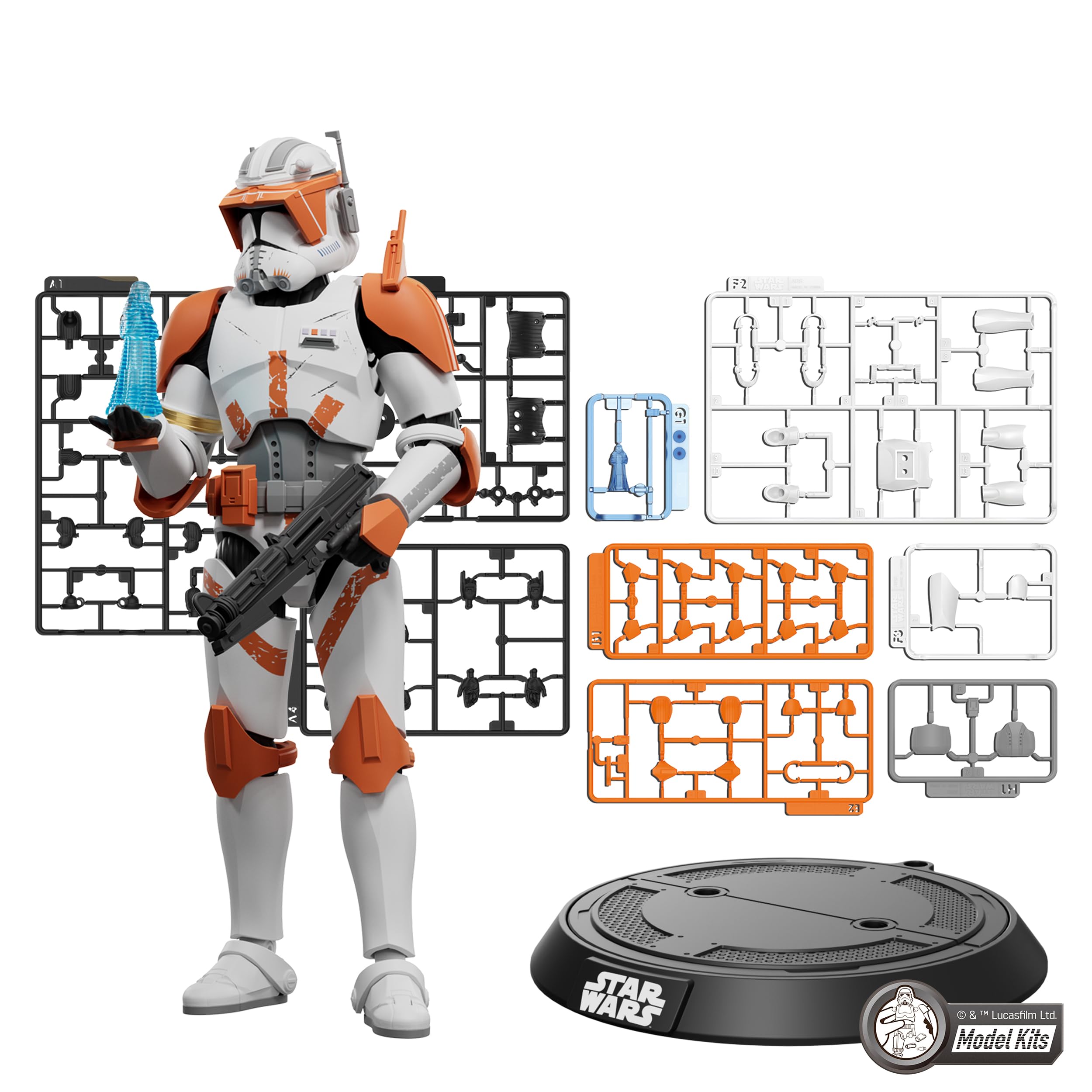 BLOKEES - Classe Campioni - CC10 Star Wars: L'attacco dei cloni - Comandante Cody - Assemblaggio richiesto - 14+