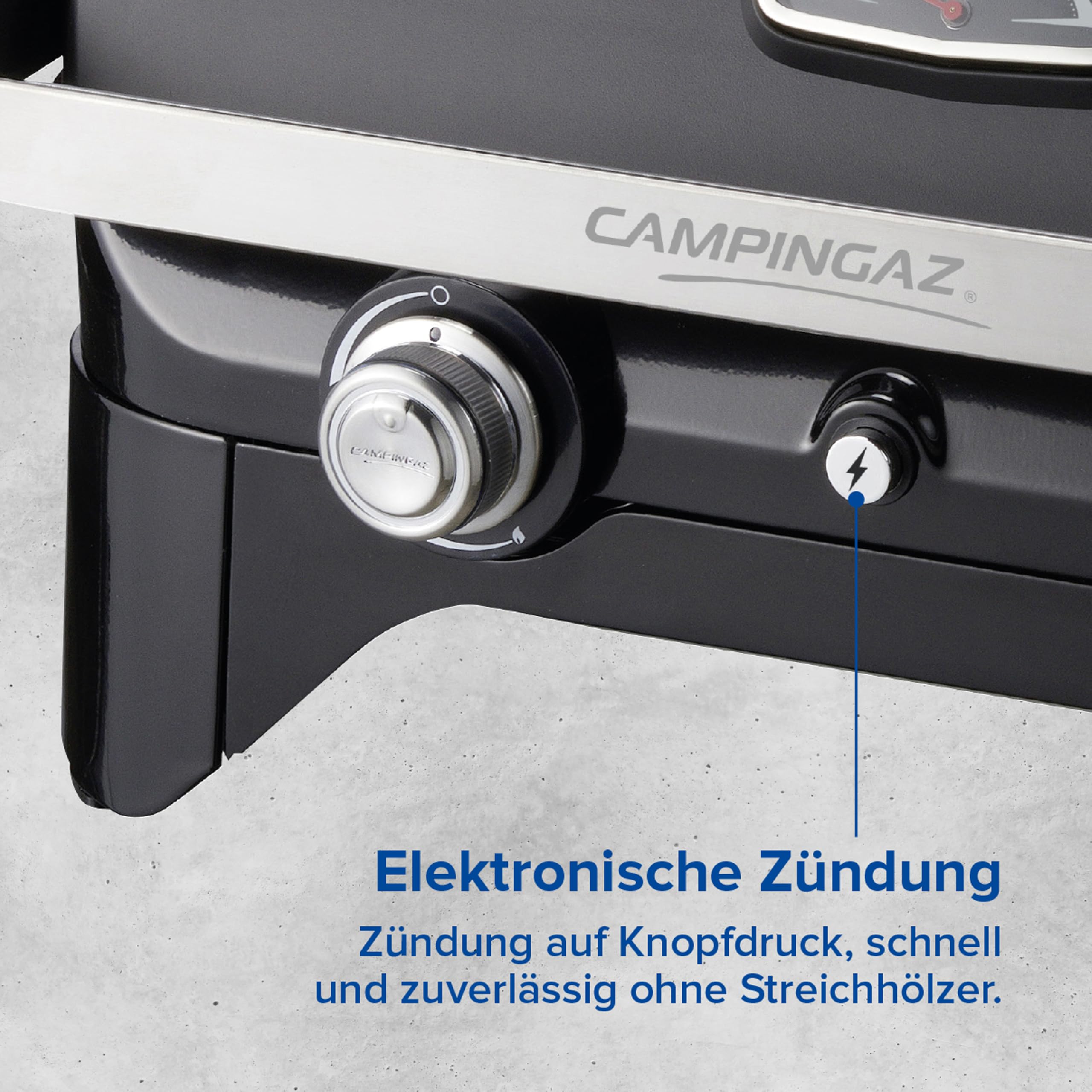 Campingaz Attitude 2100 LX Gas Tischgrill, Schwarz