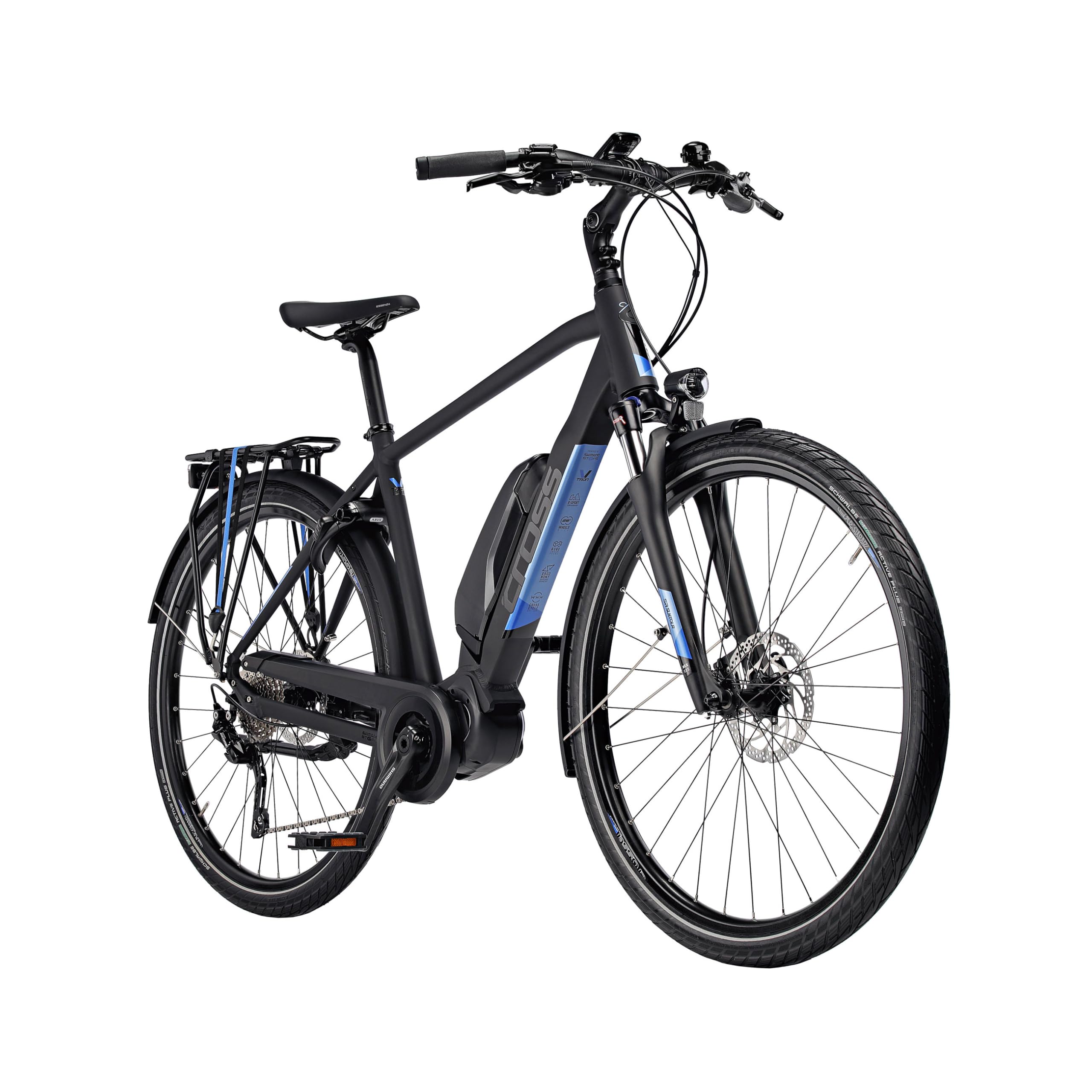 Airtracks 28 Zoll E-Bike Herren Trekking Fahrrad V-Tron Shimano STеPS E-6100 504Wh 10 x Gang DEORE RDT-6000 SGSL - Rahmen 52cm 56cm 60cm - Mod 2026