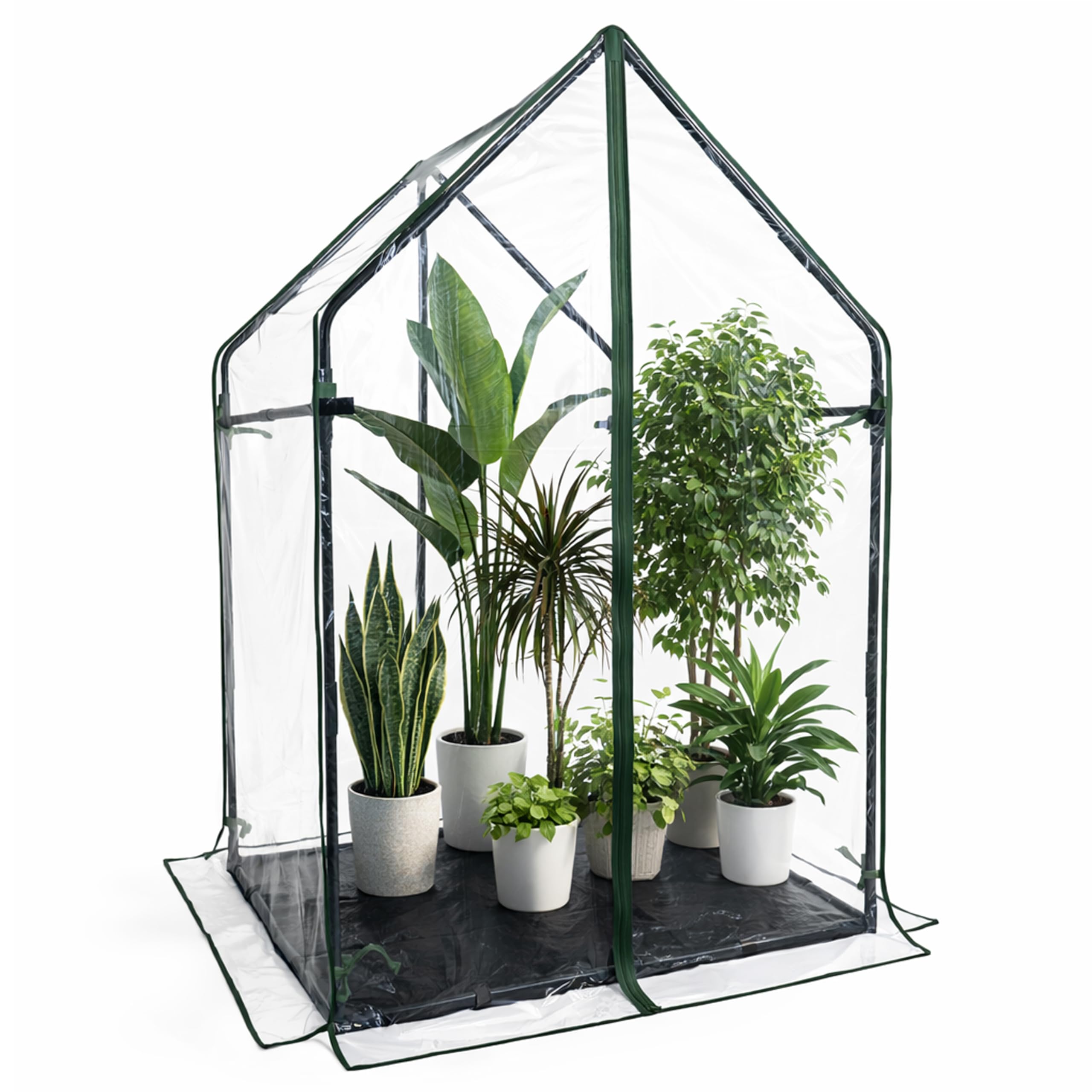 Amazon.com : Gardzen Mini Greenhouse with Waterproof Bottom