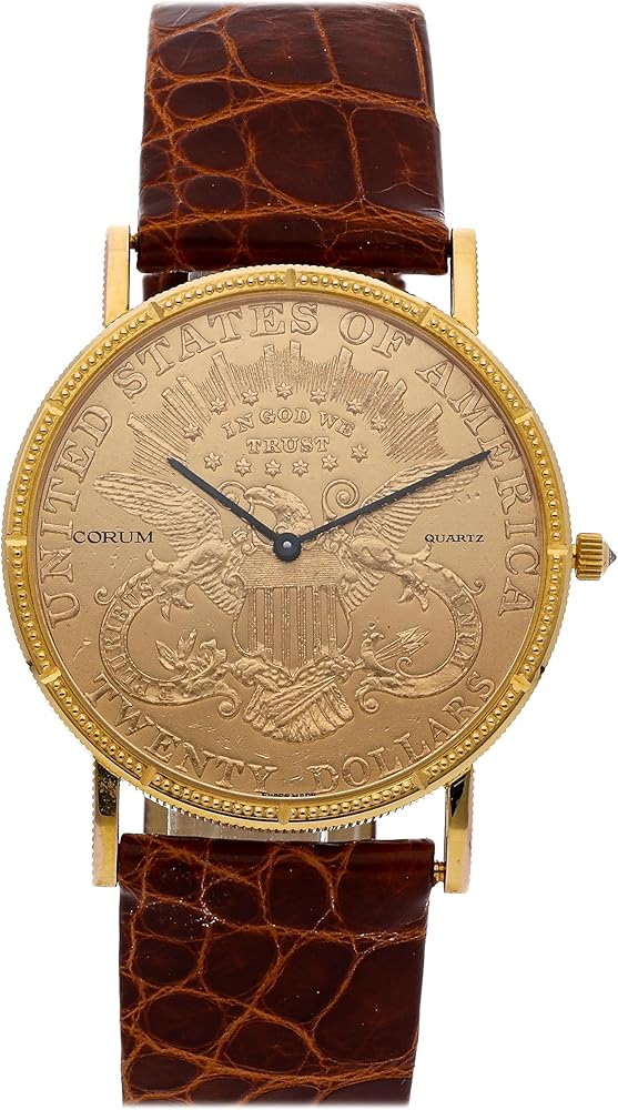 Corum $20 gold coin watch quartz Clearance