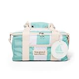 Business & Pleasure Co. Margaritaville Volcano Cooler Bag, Last Mango Green Stripe