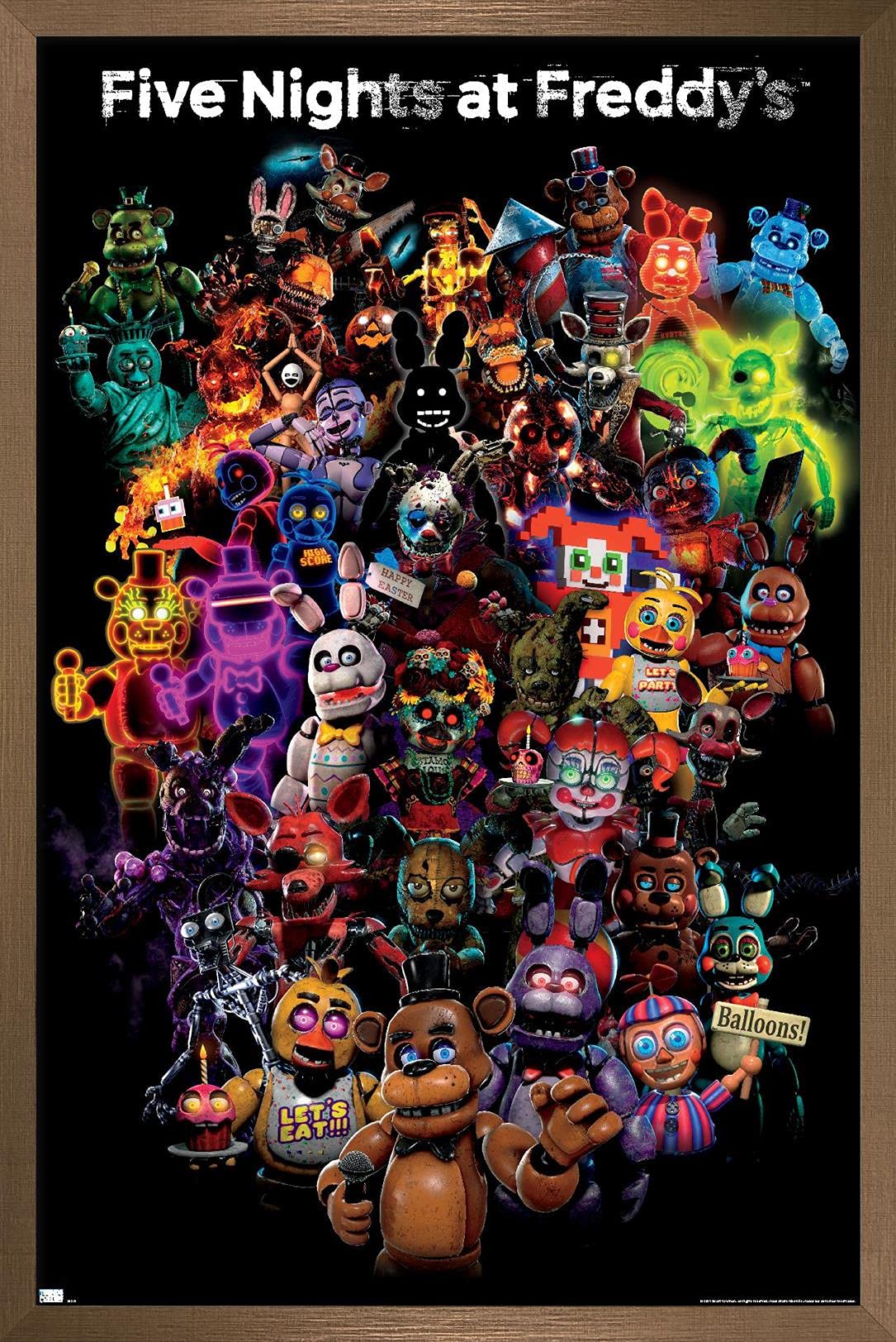 Amazon.com: Trends International Five Nights at Freddy's: Special