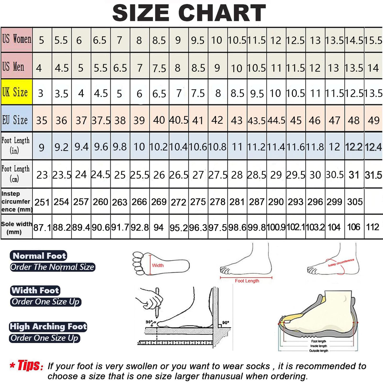 bumuam Zapatos para diabéticos para pies hinchados,Zapatos Cálidos para Diabéticos, Zapatos Ajustables para Pies Hinchados de Ancianos EU 37.5(24.5cm/9.6in)
