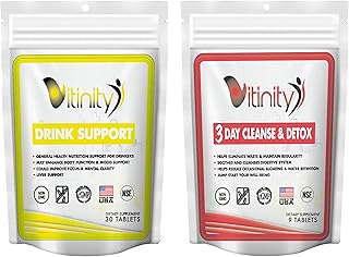 Anti Alcohol Craving Drink Support Supplement-Liver Health,Reduce Alcohol Formula-Kudzu,Milk Thistle,Holy Basil,DHM for Na...