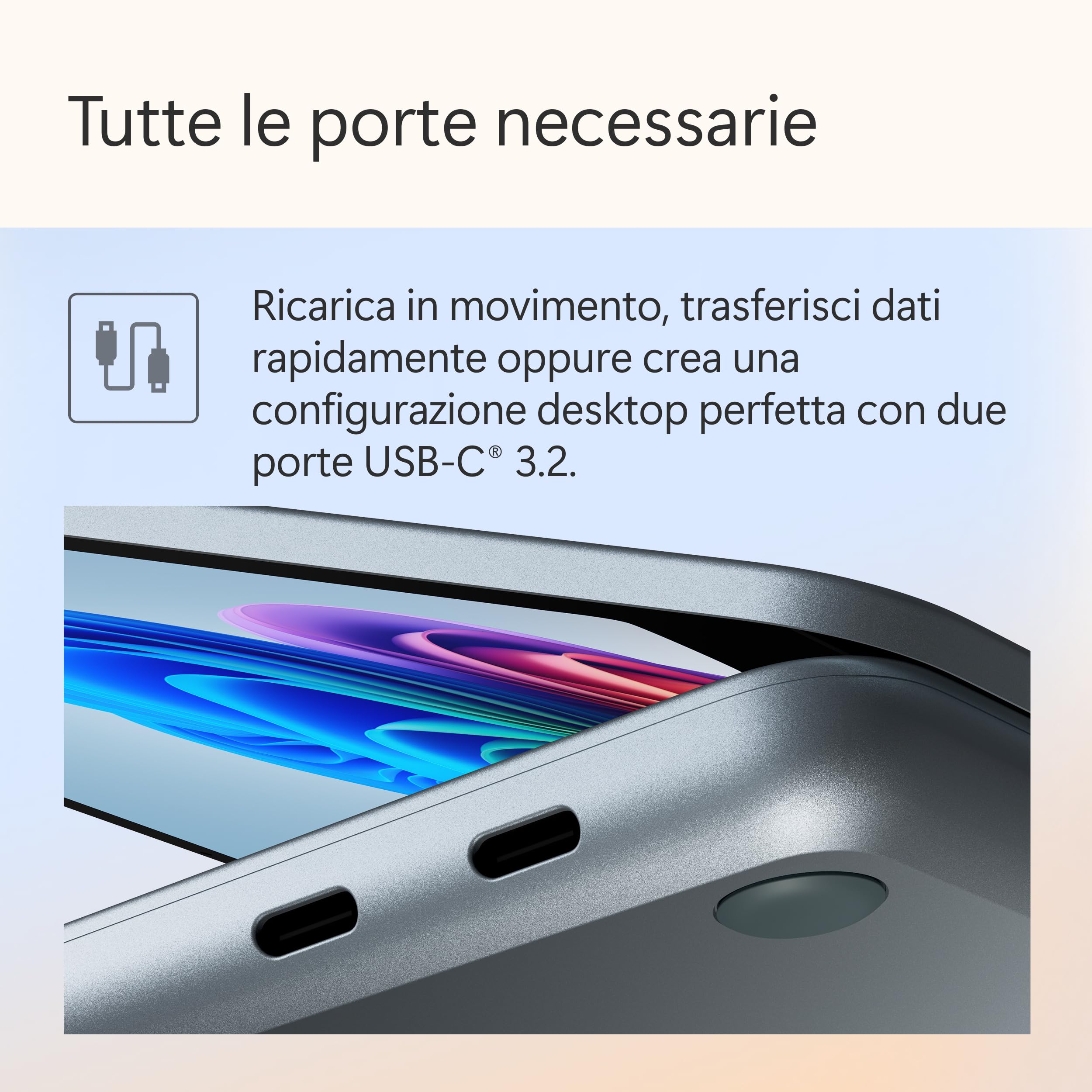Microsoft Surface Laptop Copilot+ PC 13" LCD Touchscreen Snapdragon X Plus 16 GB RAM 512 GB Ultimo Modello Oceano