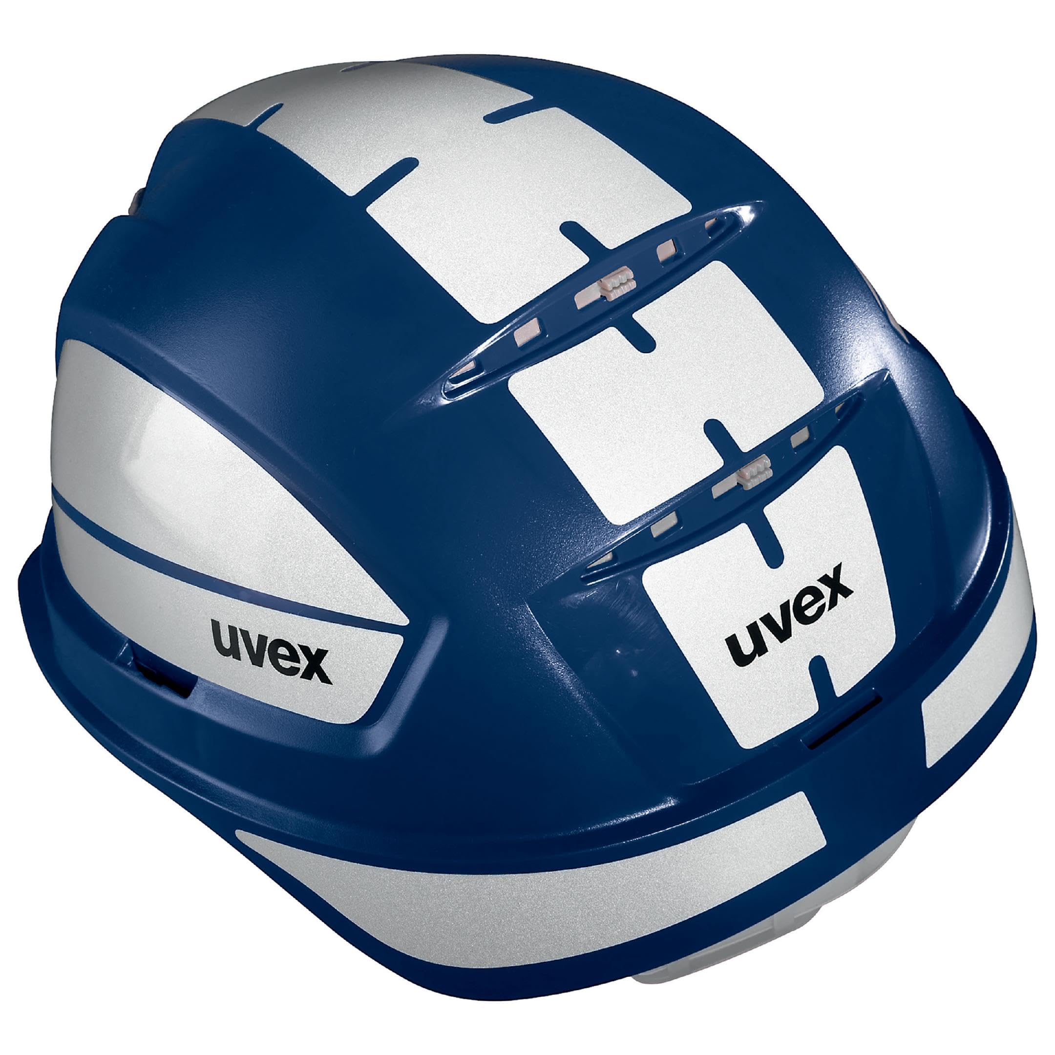 Uvex Casco de protección Pheos B-S-WR 9772537 Azul con ventilación, 1 Pieza