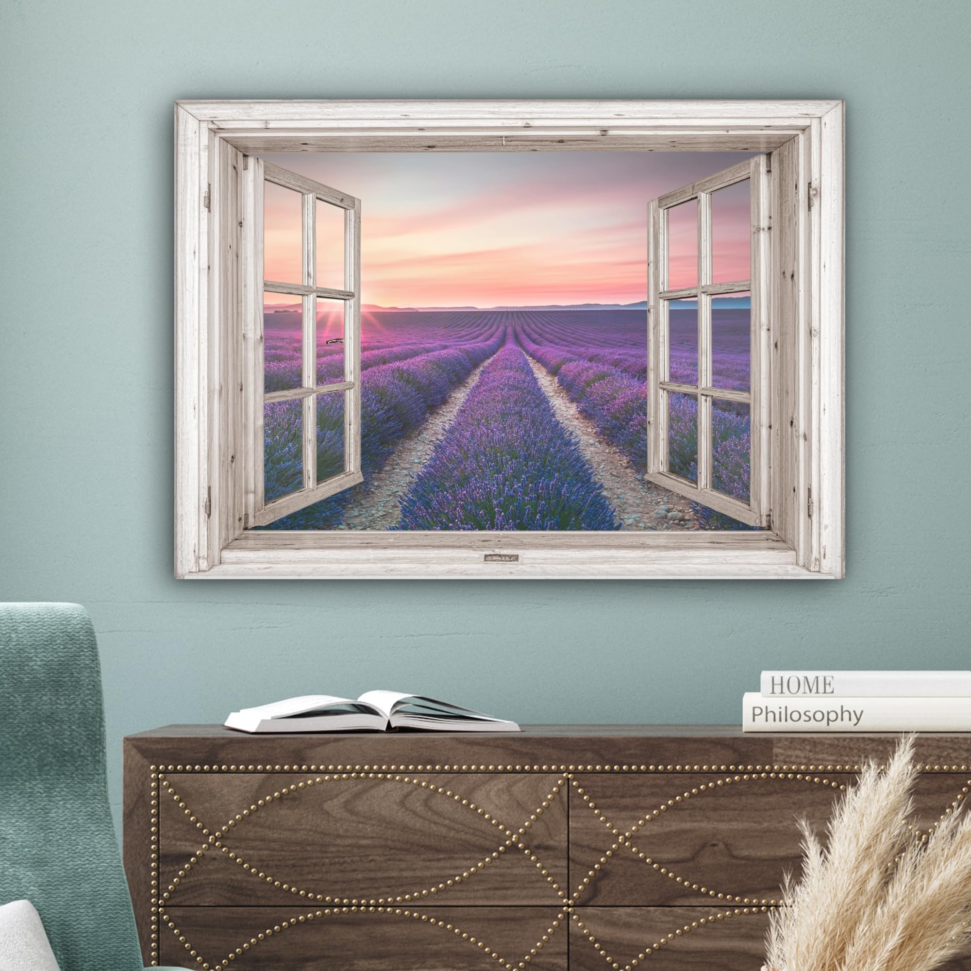 MuchoWow© Quadri Moderni Soggiorno Su Tela Quadro 70x50 Cm Canvas - copertina
