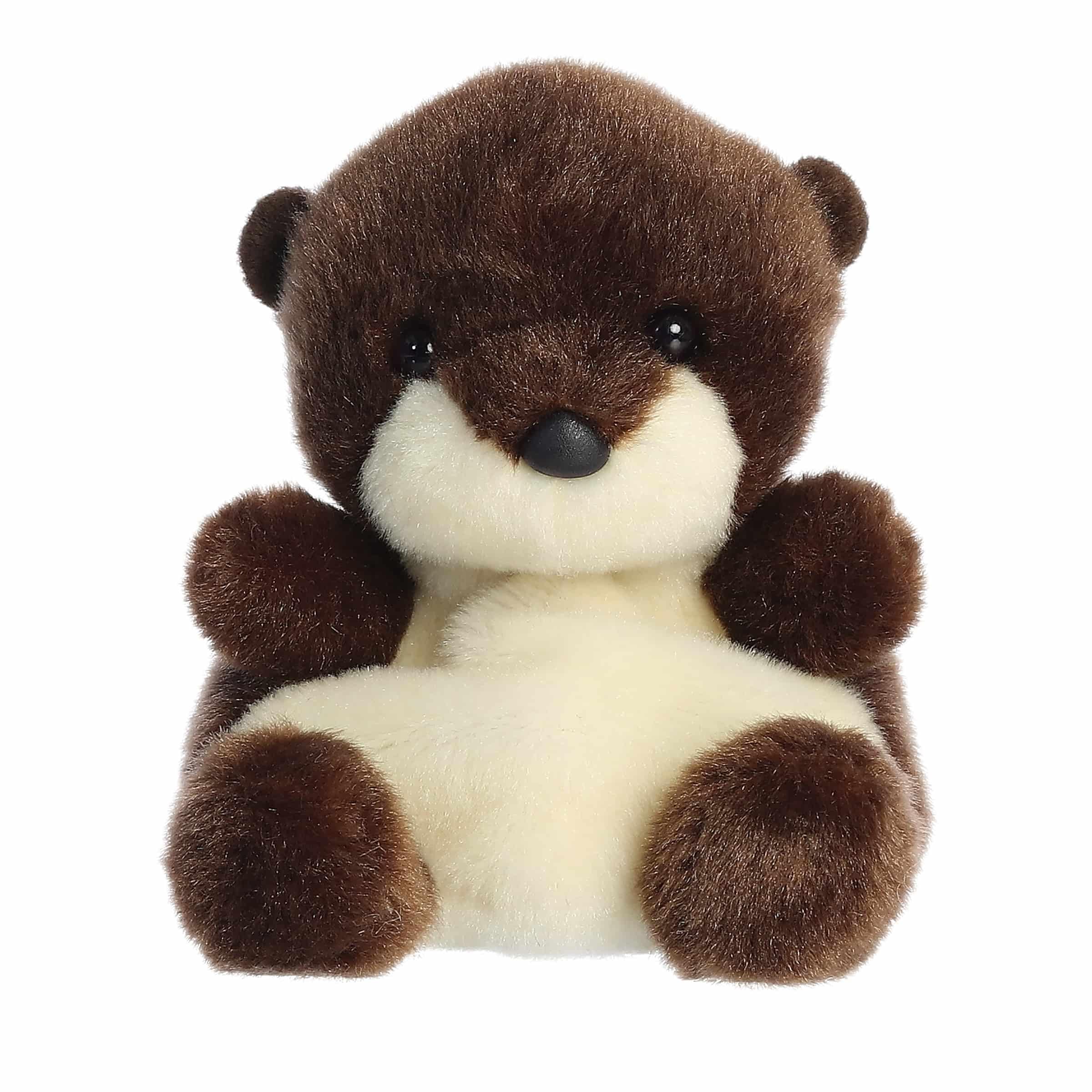 Aurora® Adorable Palm Pals™ Elena River Otter™ Stuffed Animal - Fun Collectible Plush for Kids and Adult Collectors - Perfect for Decorating Rooms and