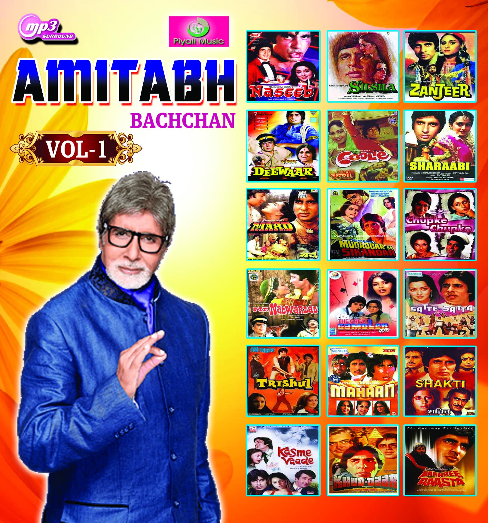 Generic Pen Drive -Amitabh BACHAN/Bollywood Song/USB/CAR Song / 32GB