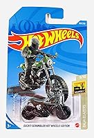 Vista 1 de Hot Wheels 2021 - Ducati Scrambler Hot Wheels Edition - Verde - Tiburón Tigre - Baja Blazers 9/10