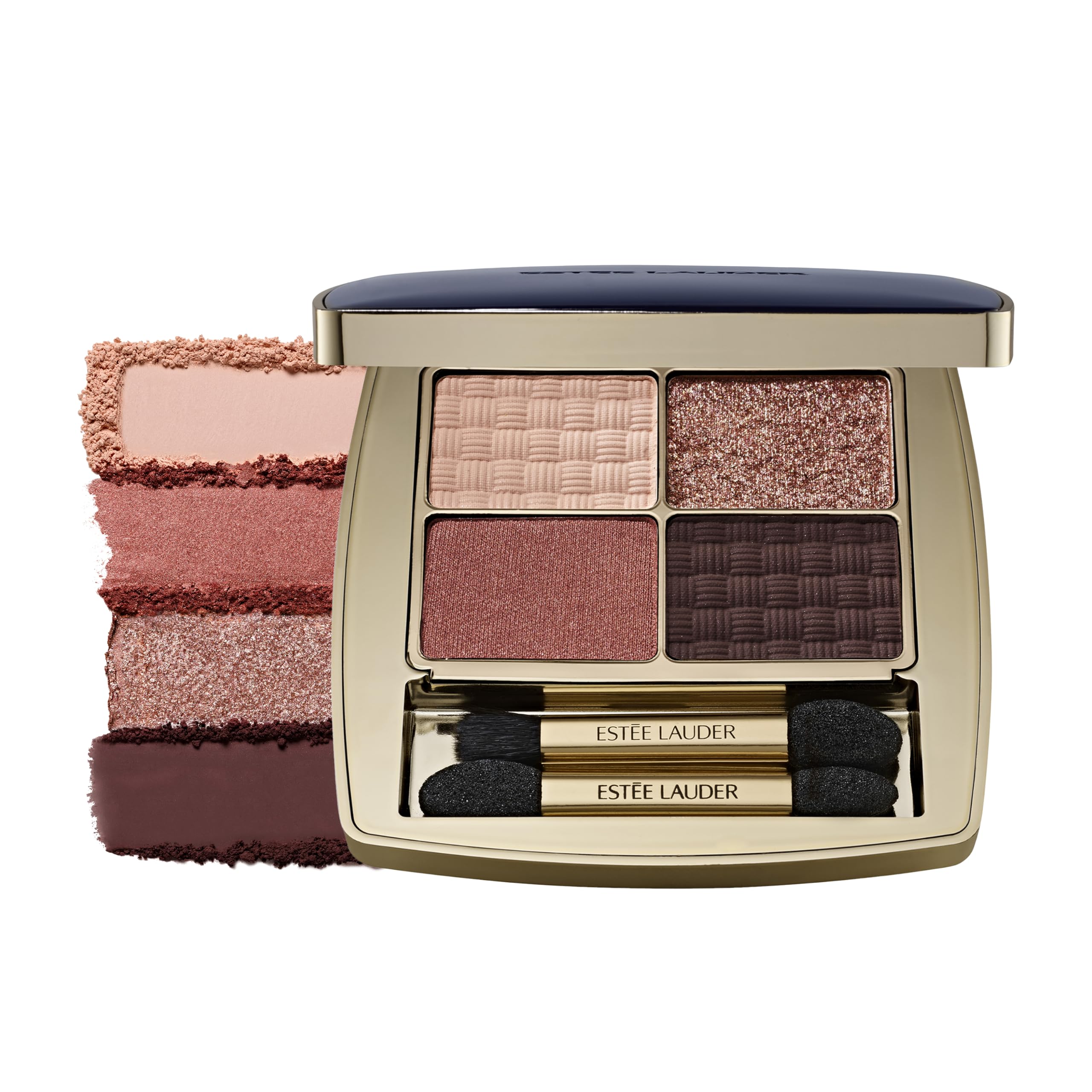 Estée Lauder The Essential Eyeshadow Quad Long-Lasting Palette | Lidschatten-Palette | Lässt sich perfekt verblenden, farbecht & wischfest | Ideal für reife Haut, 4g