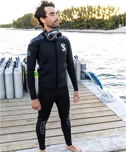 Miniatura 6 de SCUBAPRO Everflex Yulex Dive - Camiseta de manga larga para hombre, 0.118 pulgadas, 2XL