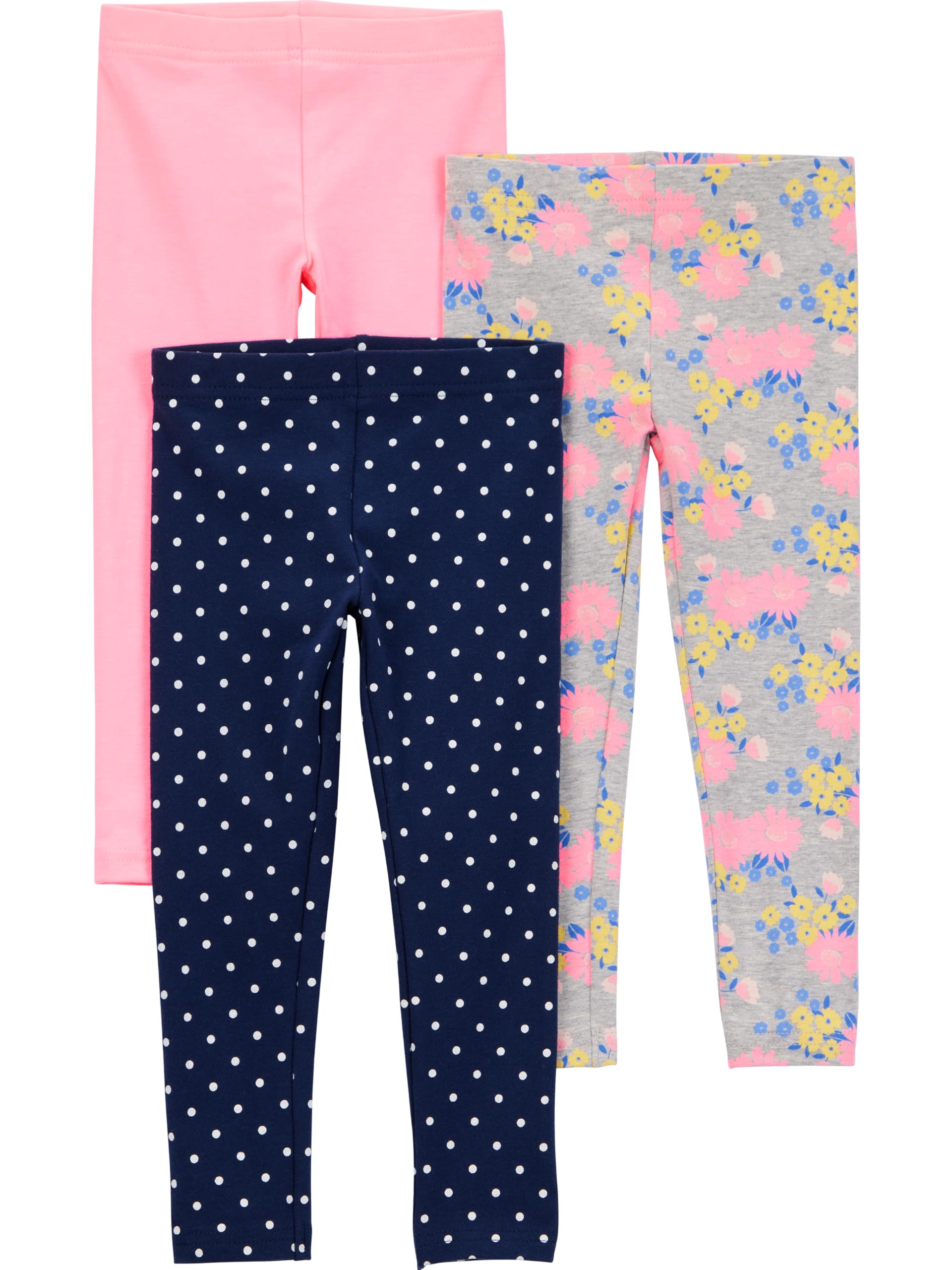Simple Joys by Carter's Girls' 3-Pack Leggings