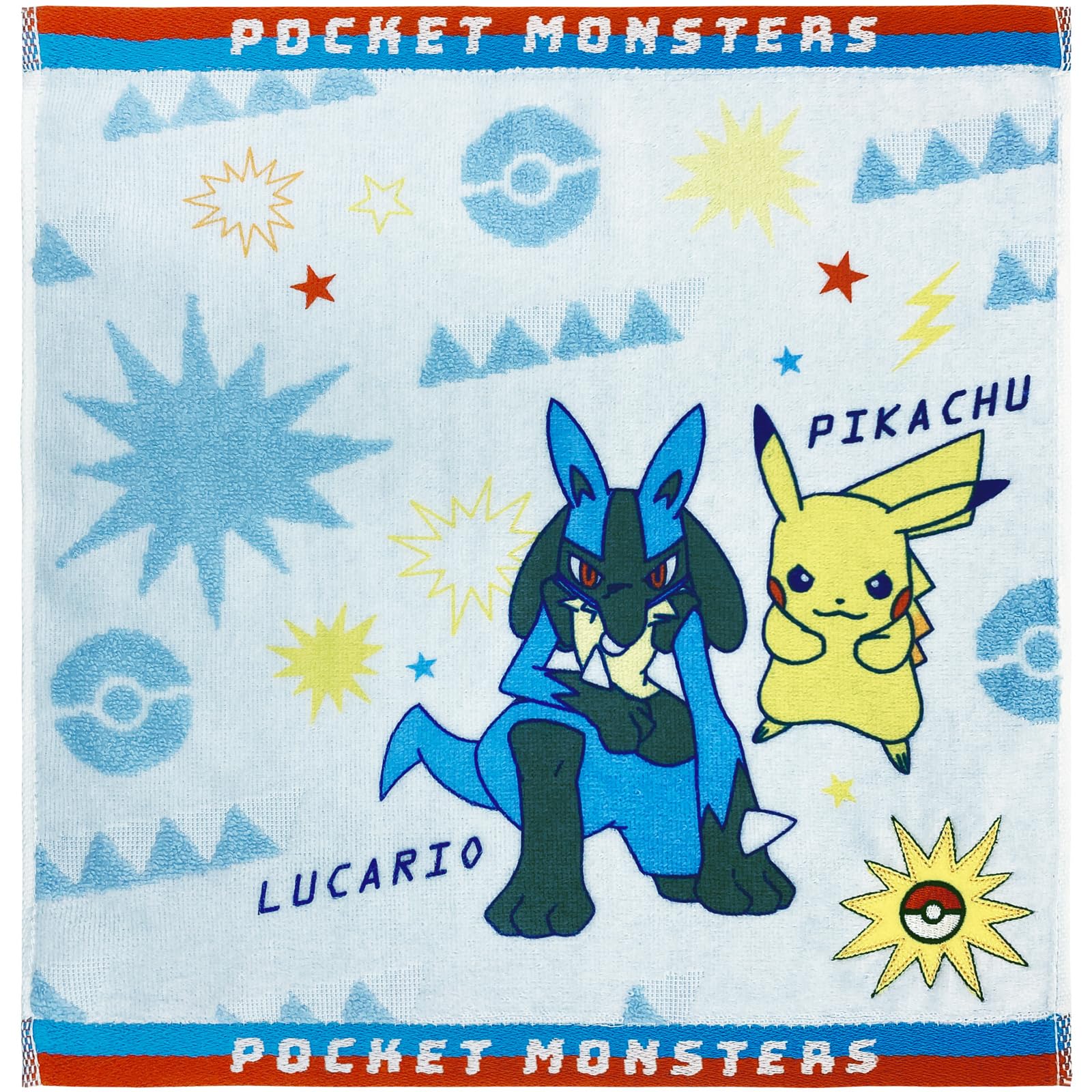 ポケモン 初代ドット風 ハンドタオル　20周年記念　ポケットモンスター ポケモン 初代ドット風 ハンドタオル 20周年記念 ポケットモンスター