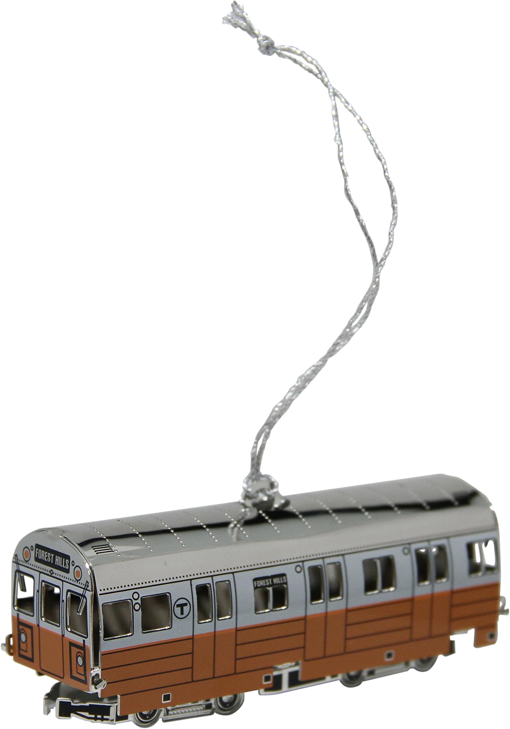 MBTAgifts MBTA Orange Line Subway Ornament