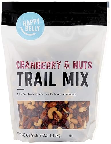 Marca Tienda  Happy Belly Cranberry  Nuts Trail Mix 40 onzas