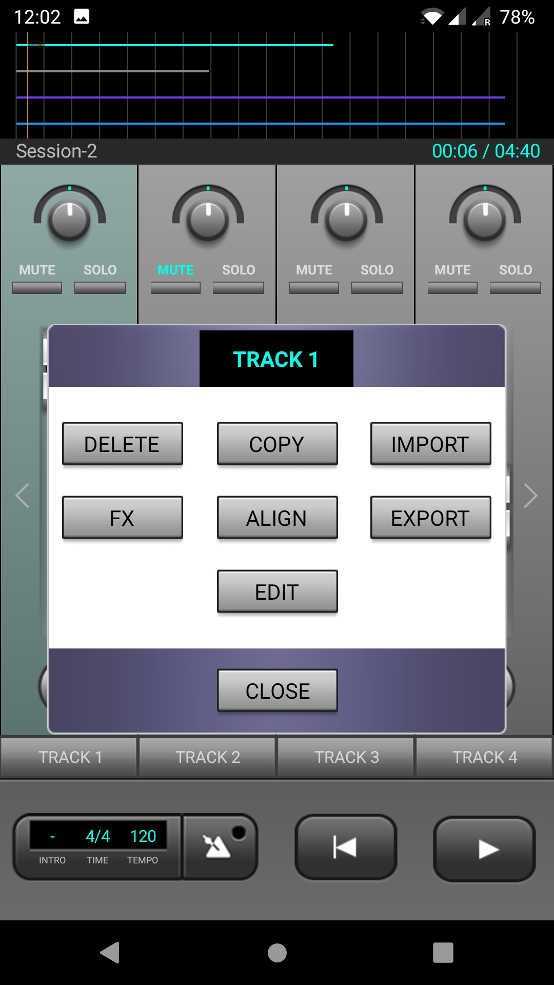 J4T Multitrack Recorder App on Amazon Appstore