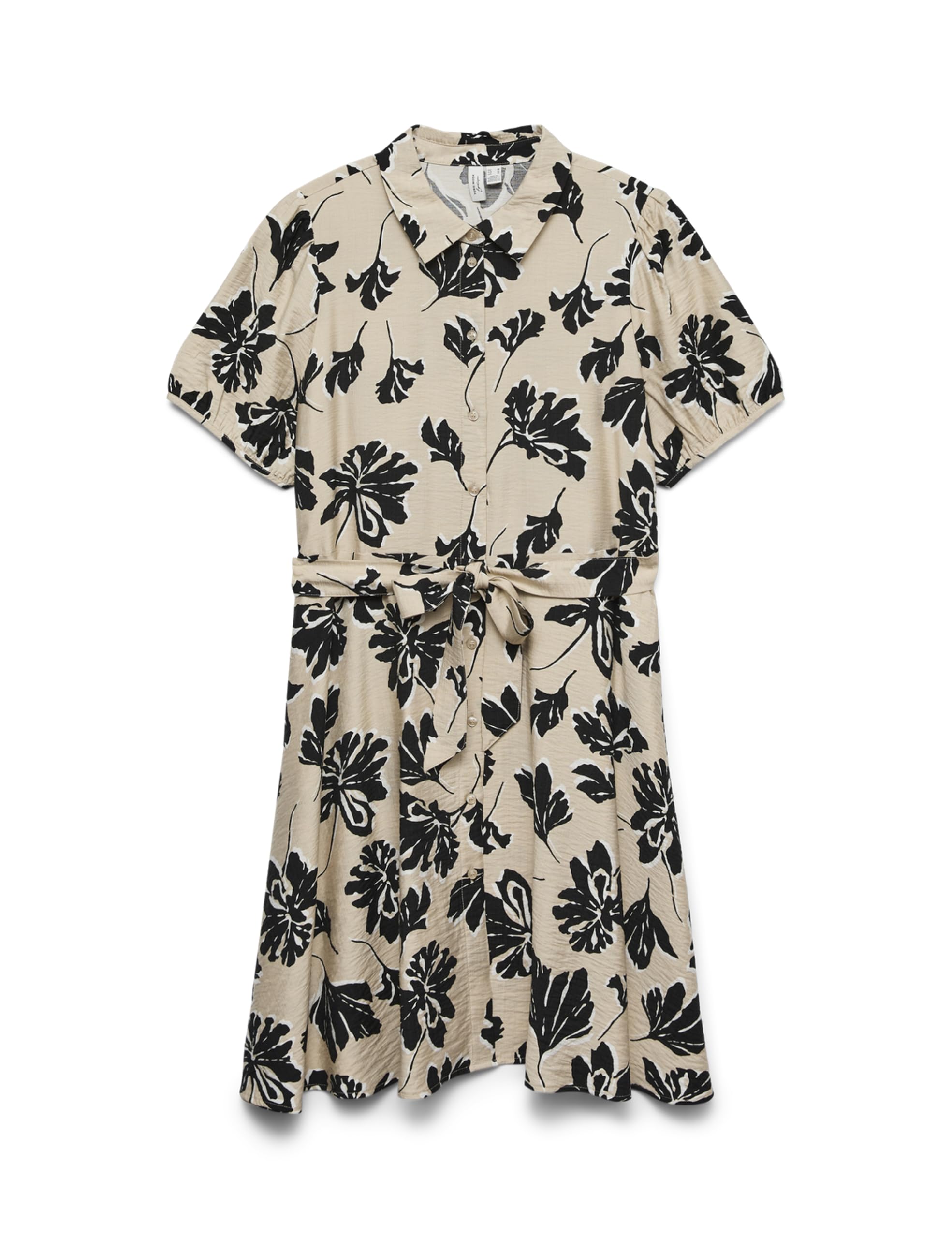 VERO MODA Vmjennifer S/S Short Shirt Dress WVN BTQ