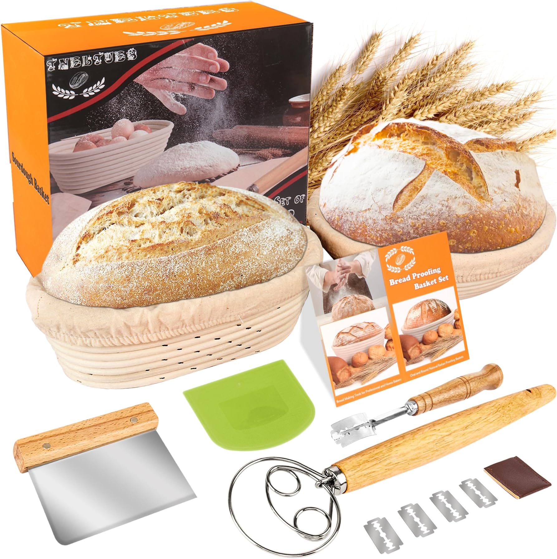 Amgkonp Sourdough Bread Baking Supplies,Bread Proofing
